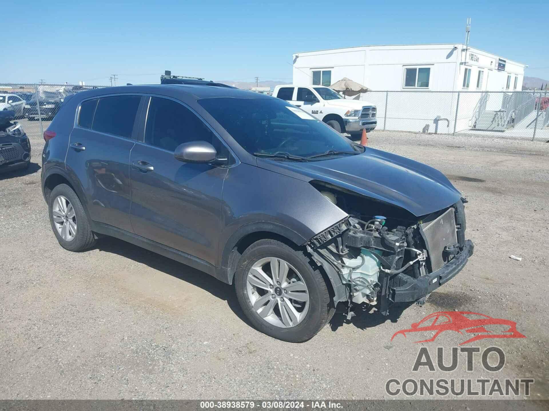 KIA SPORTAGE 2018 - KNDPM3AC6J7389636