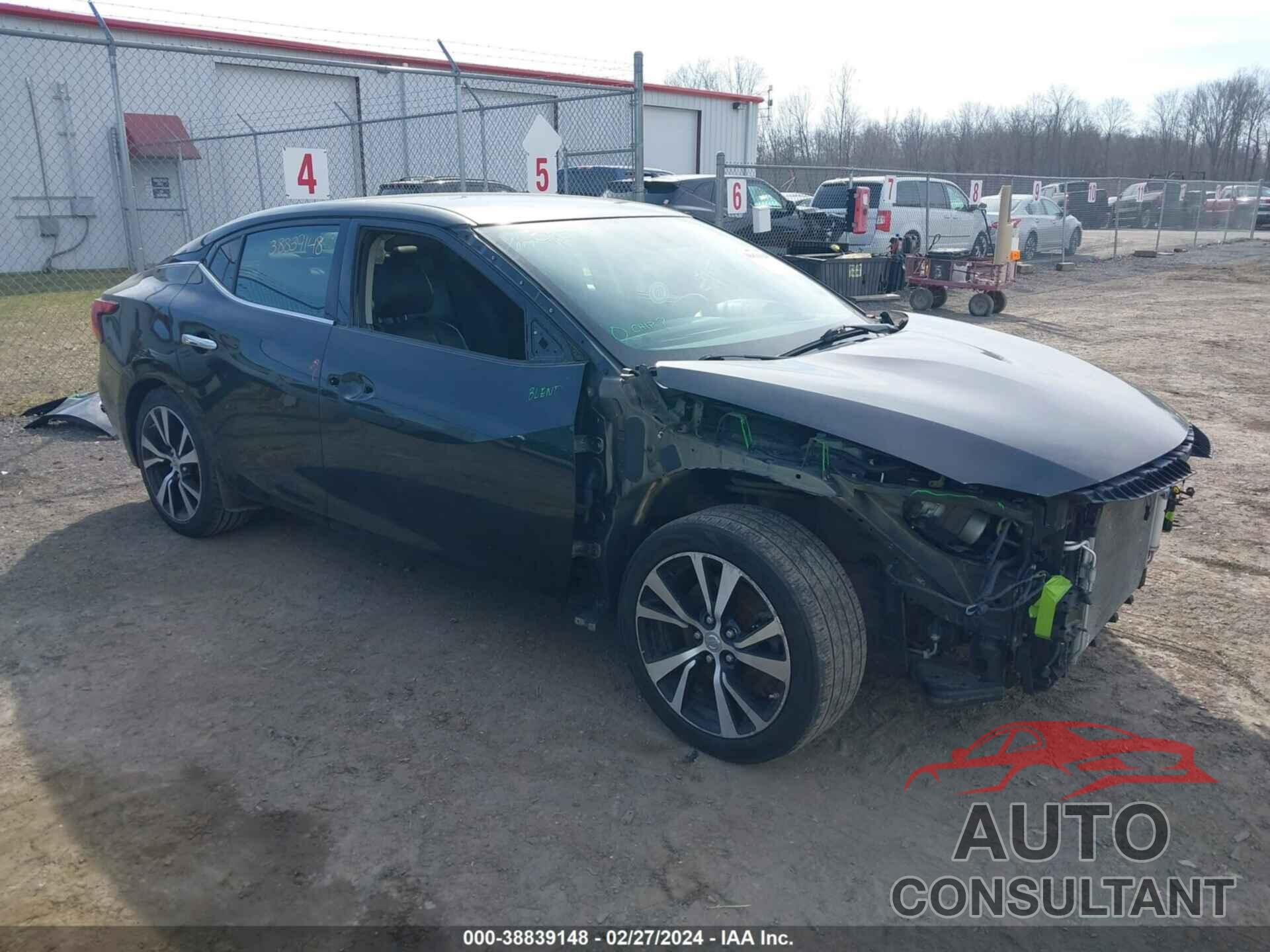 NISSAN MAXIMA 2018 - 1N4AA6AP4JC384029