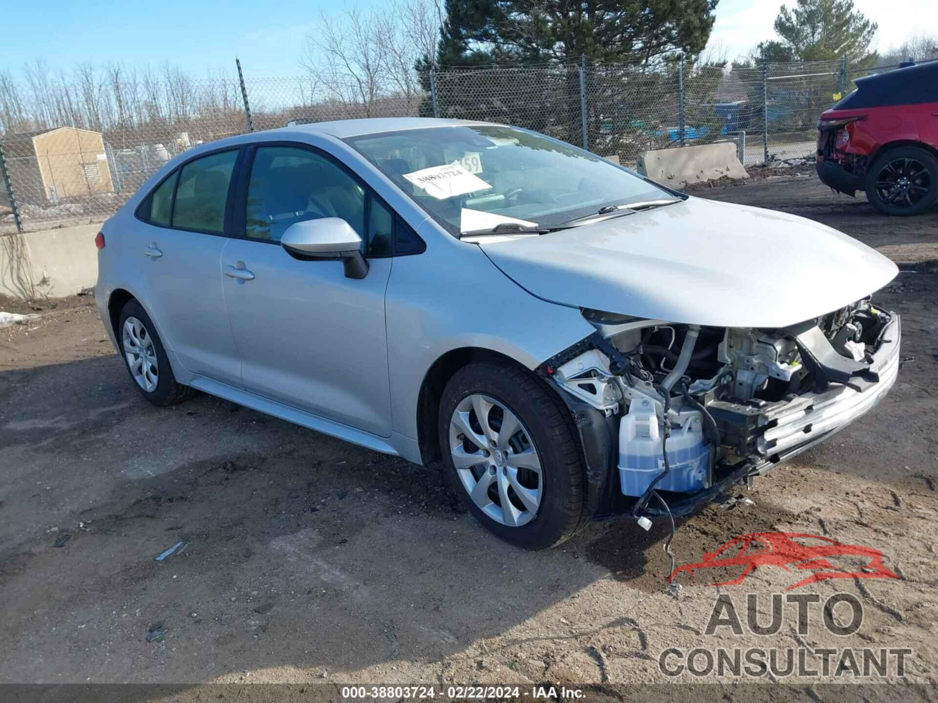 TOYOTA COROLLA 2020 - 5YFEPRAE6LP078406