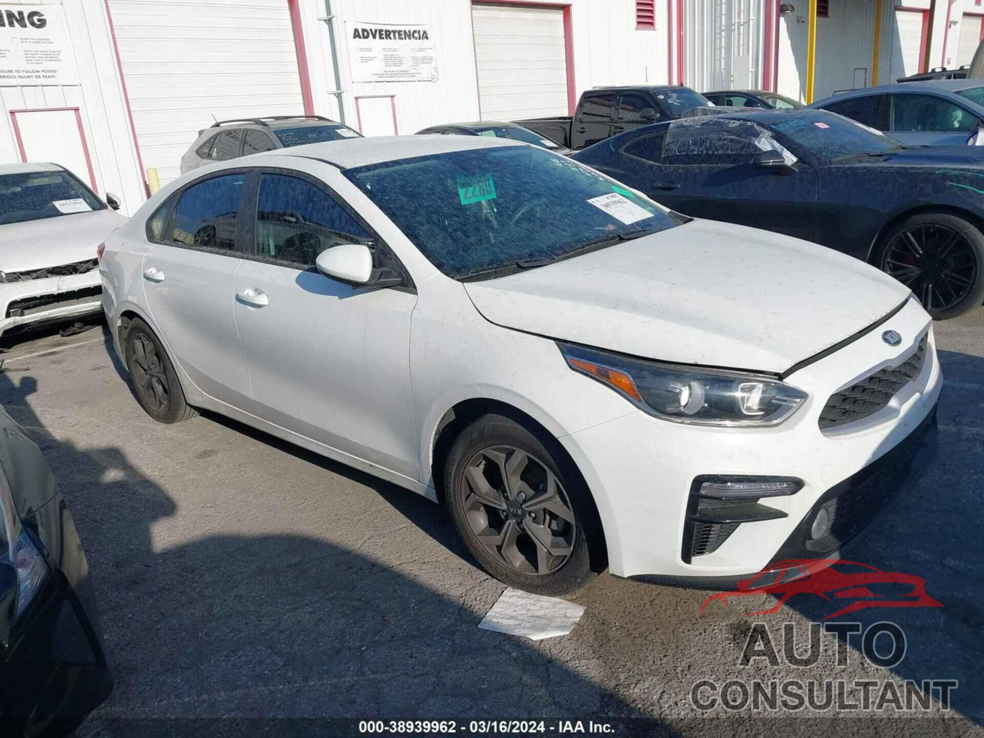 KIA FORTE 2021 - 3KPF24AD0ME292386