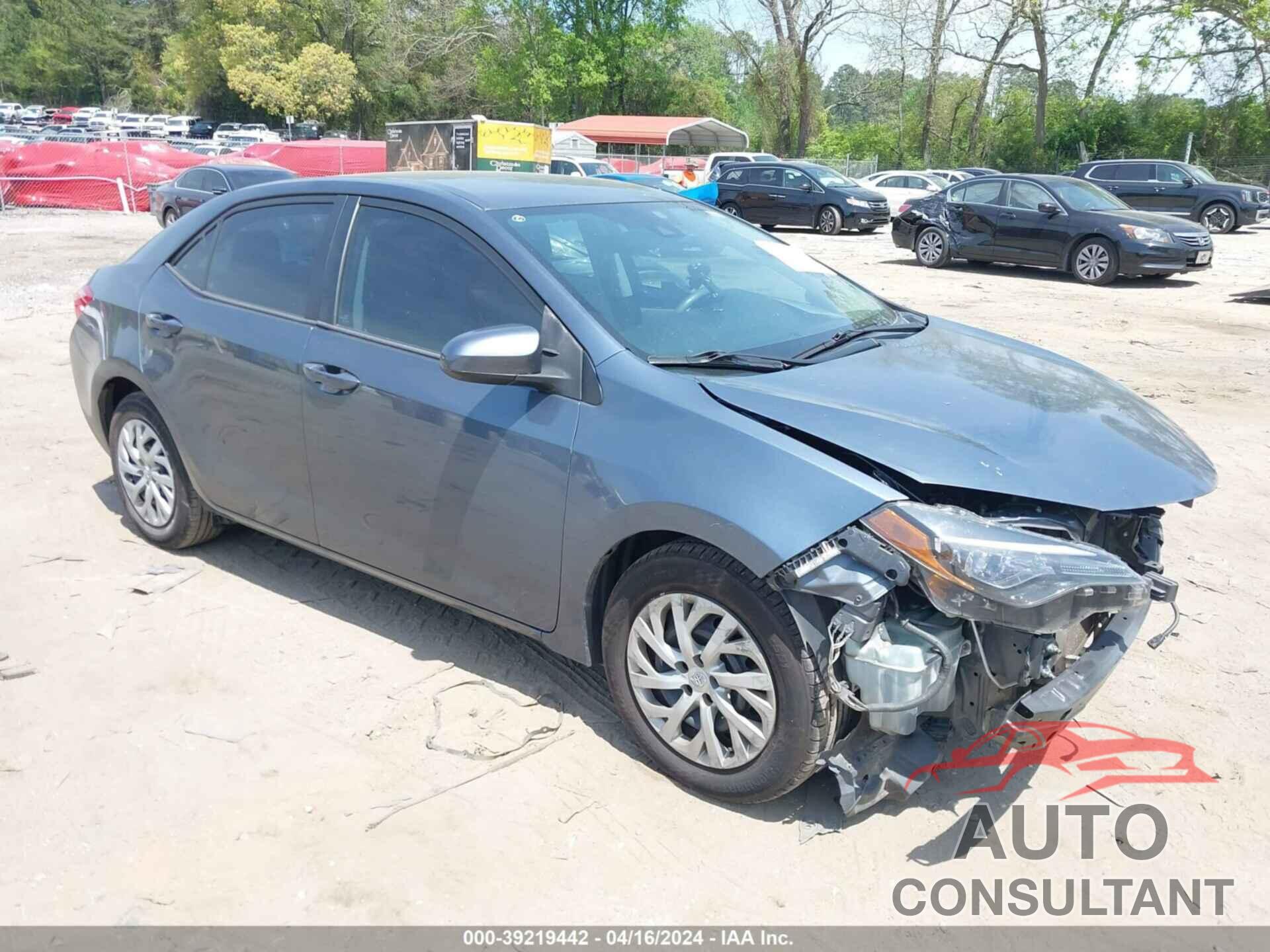 TOYOTA COROLLA 2018 - 2T1BURHE4JC084512