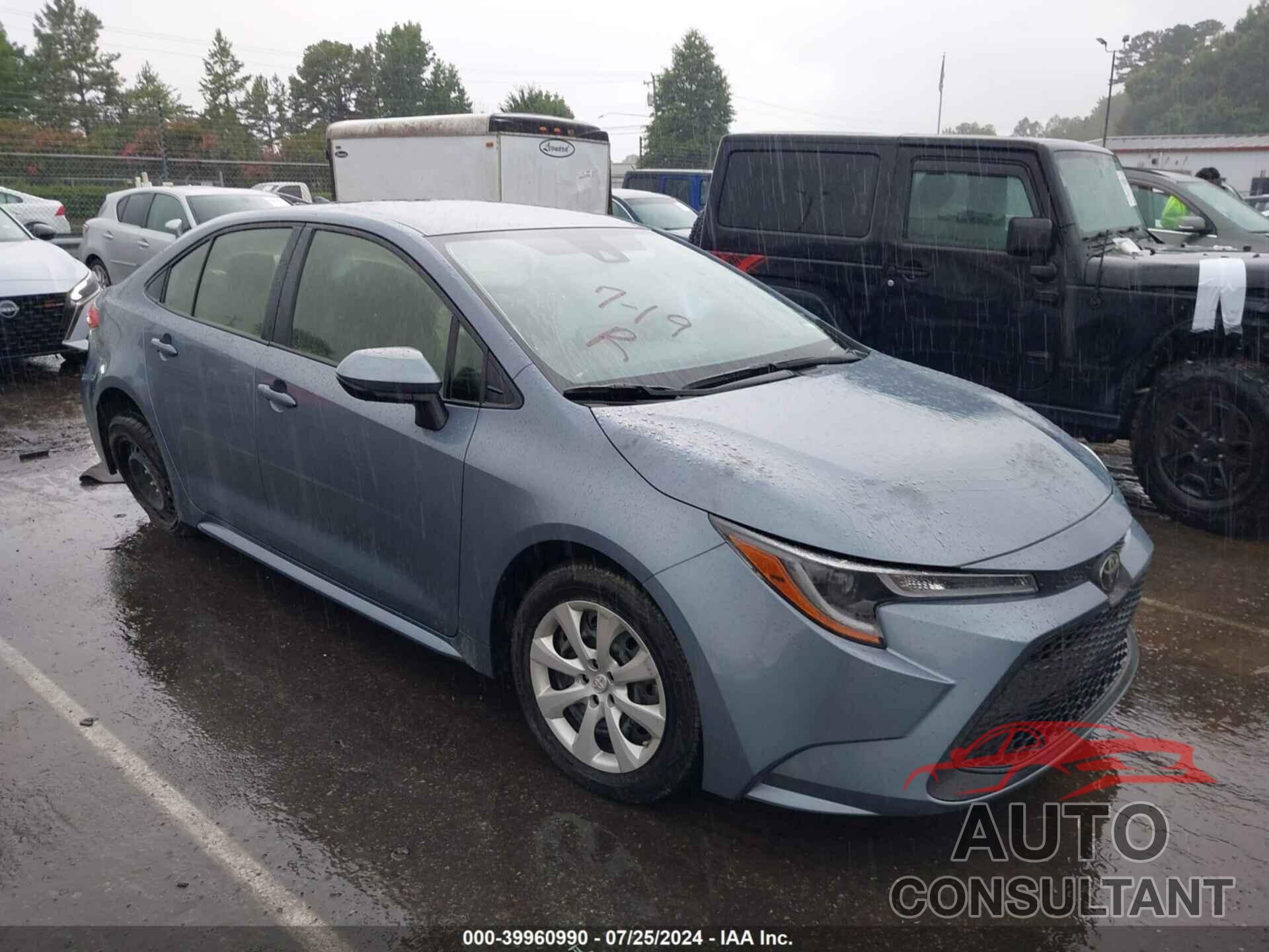 TOYOTA COROLLA 2022 - JTDEPMAE2NJ223337