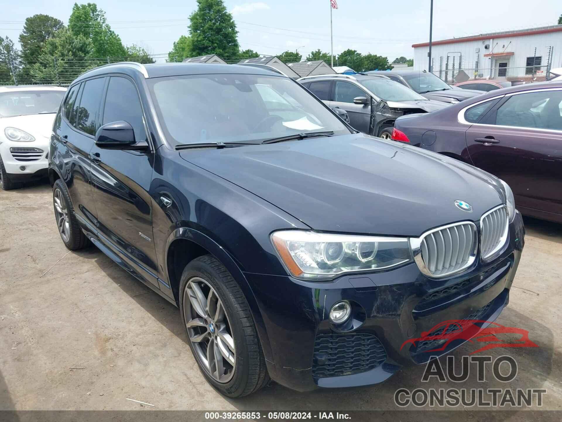 BMW X3 2016 - 5UXWX9C57G0D74120