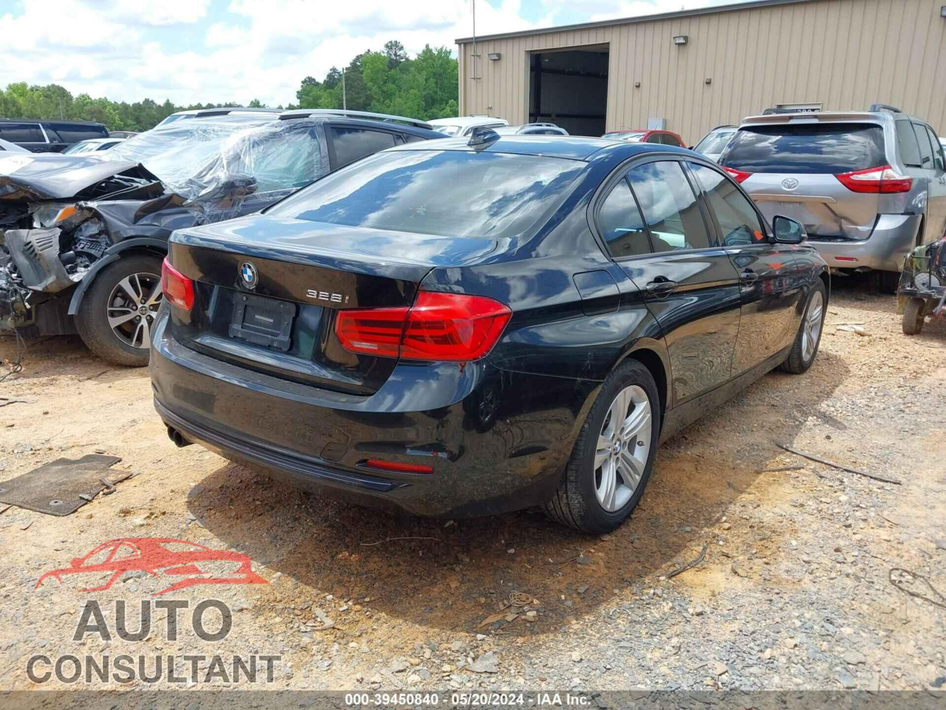 BMW 328I 2016 - WBA8E9G59GNU28797