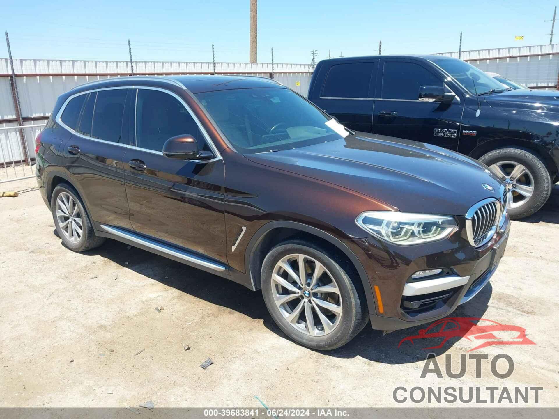 BMW X3 2018 - 5UXTR9C53JLD72058