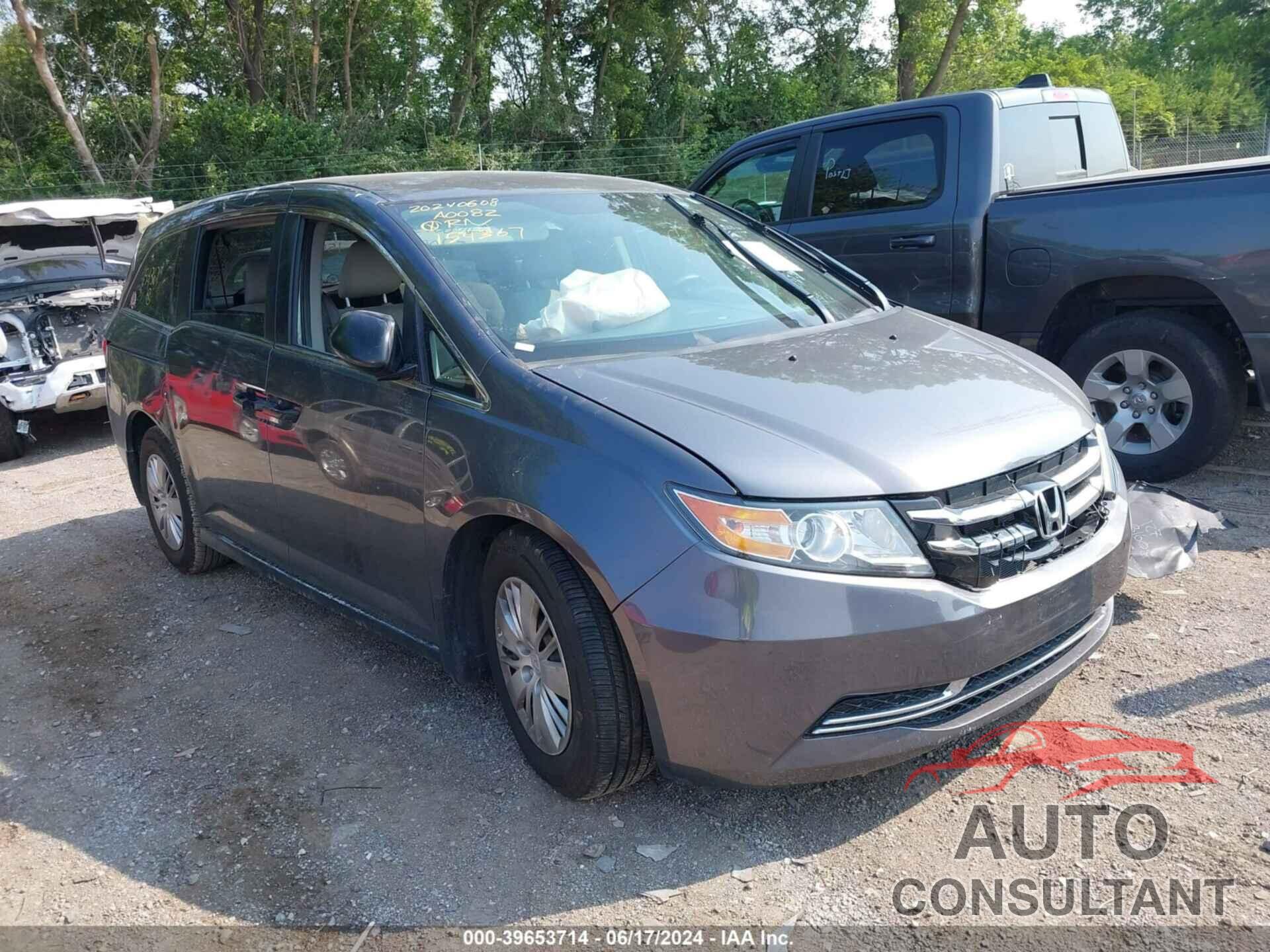 HONDA ODYSSEY 2016 - 5FNRL5H24GB154367