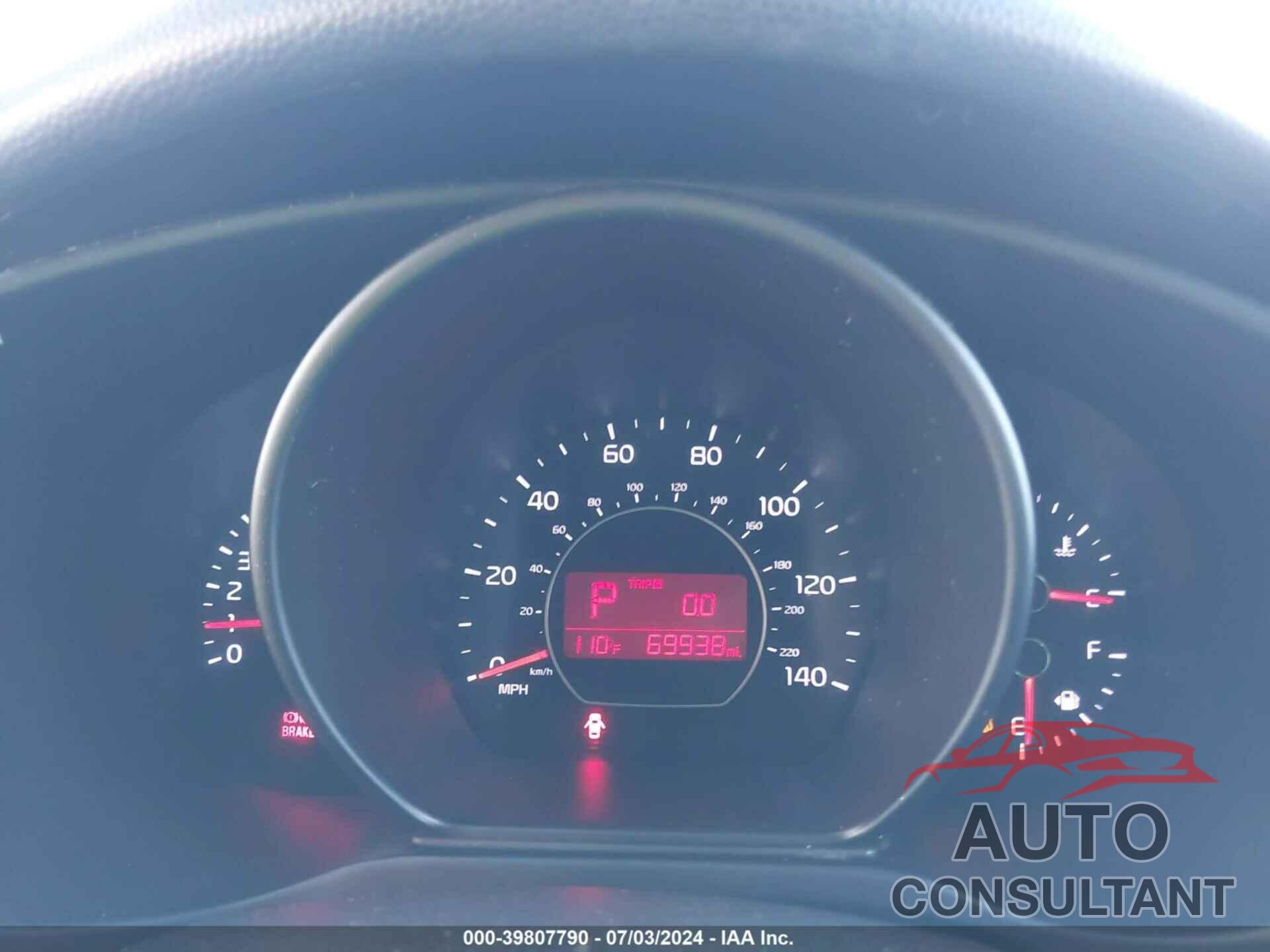 KIA SOUL 2016 - KNDJN2A25G7316724