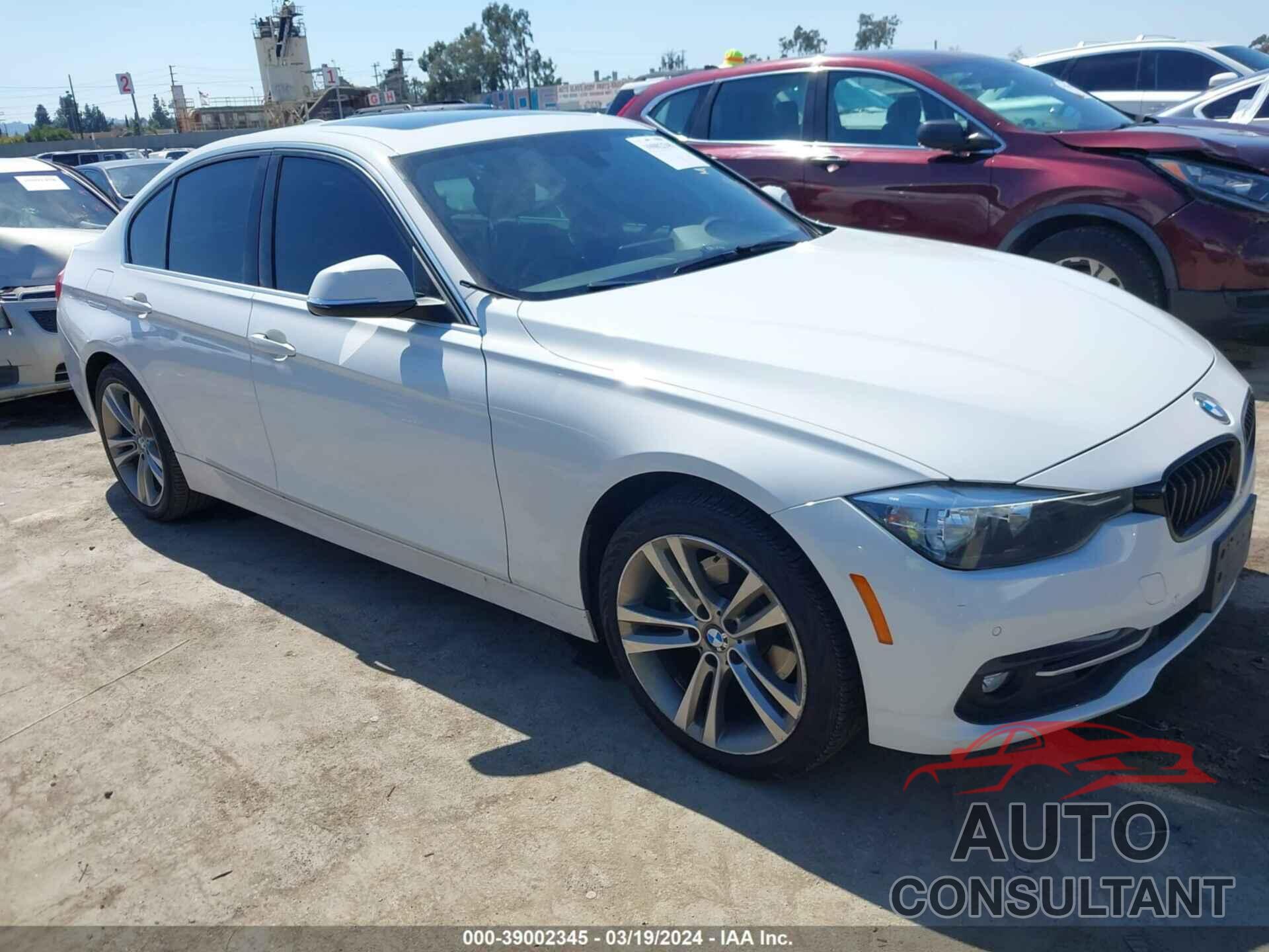 BMW 330 2017 - WBA8B9G31HNU53444