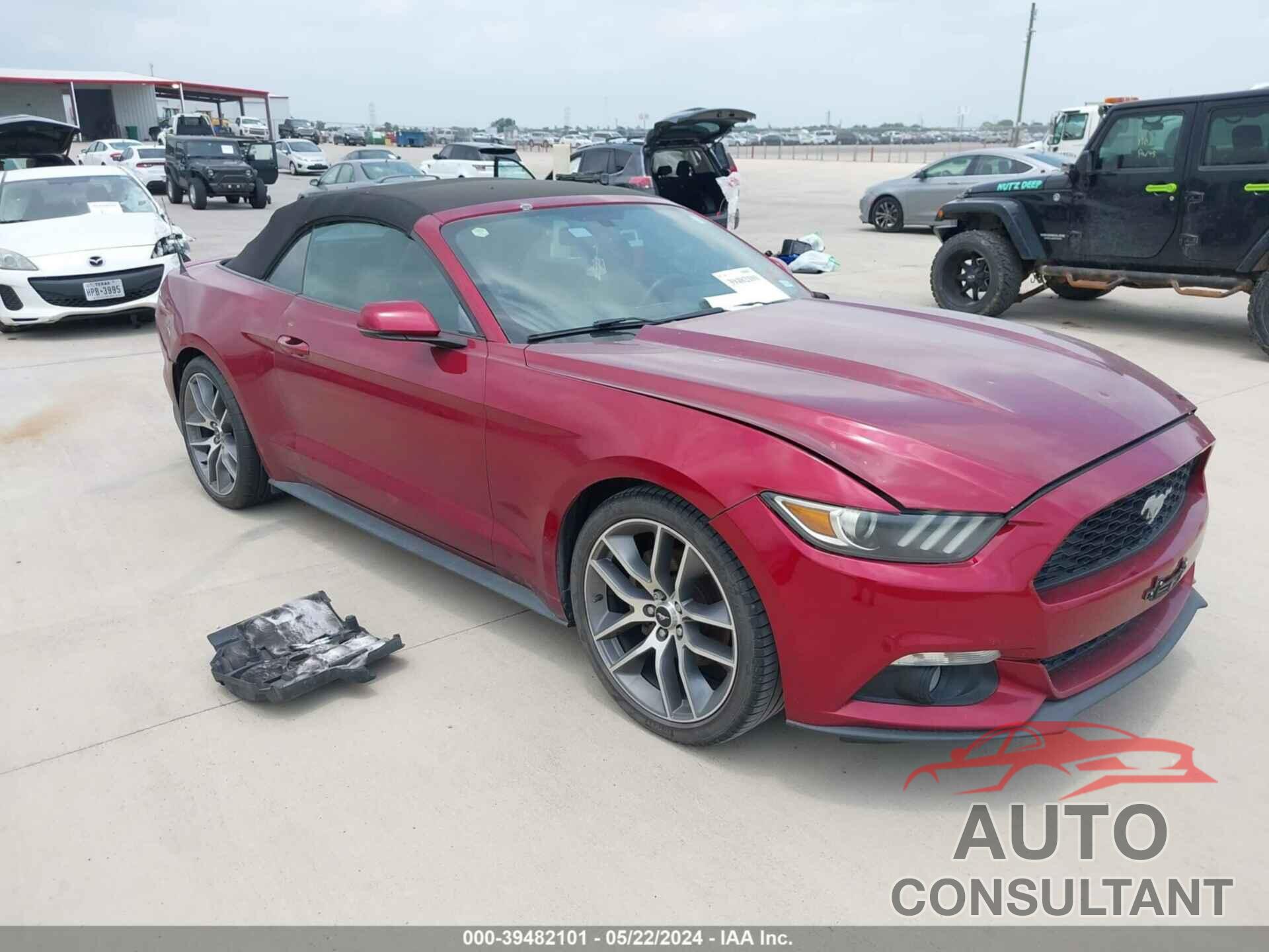 FORD MUSTANG 2016 - 1FATP8UH0G5211385