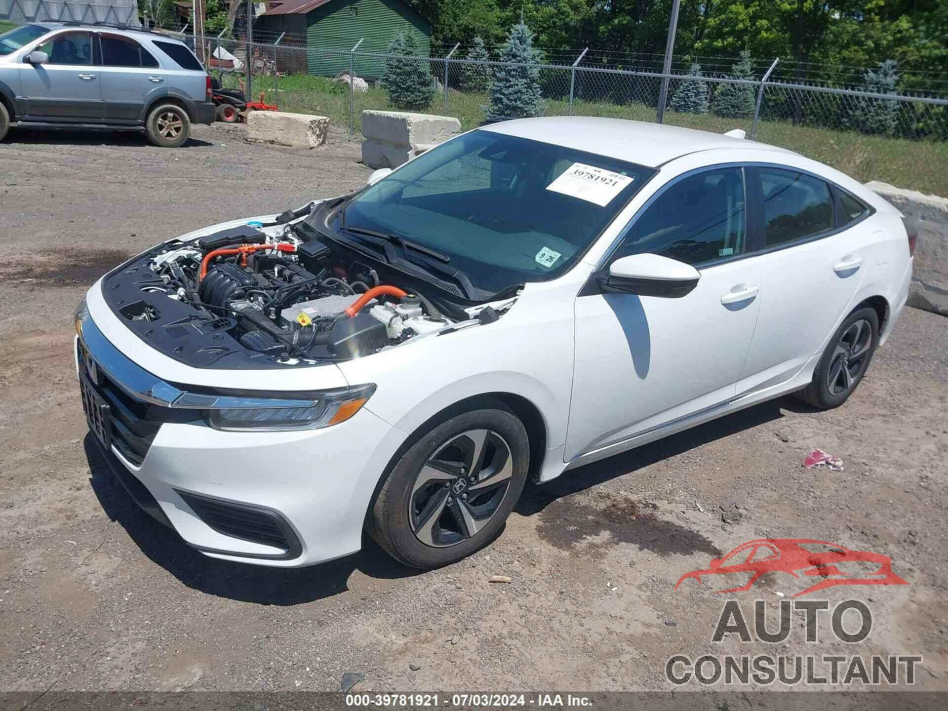 HONDA INSIGHT 2022 - 19XZE4F58NE004881