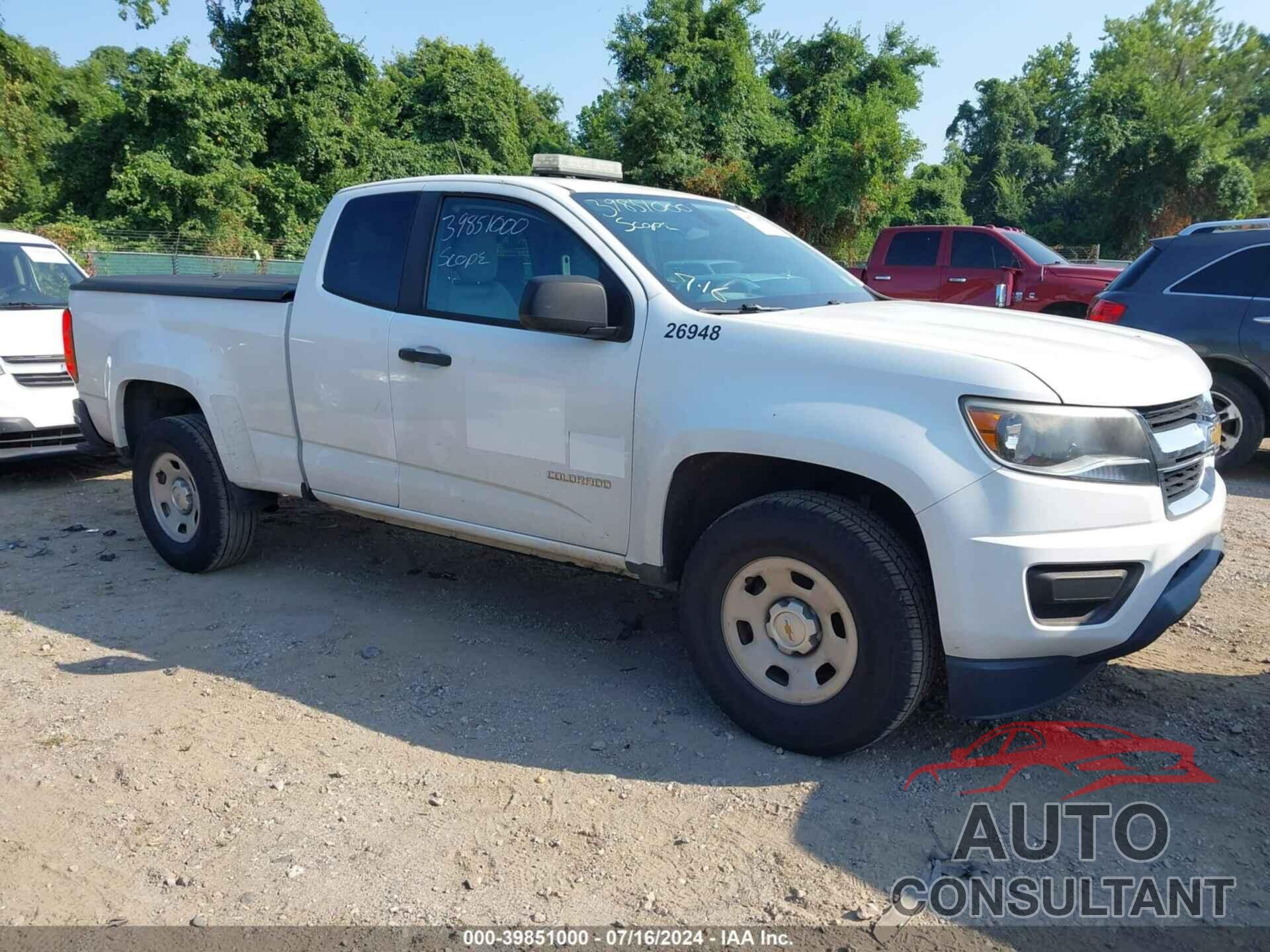 CHEVROLET COLORADO 2016 - 1GCHSBEAXG1226948