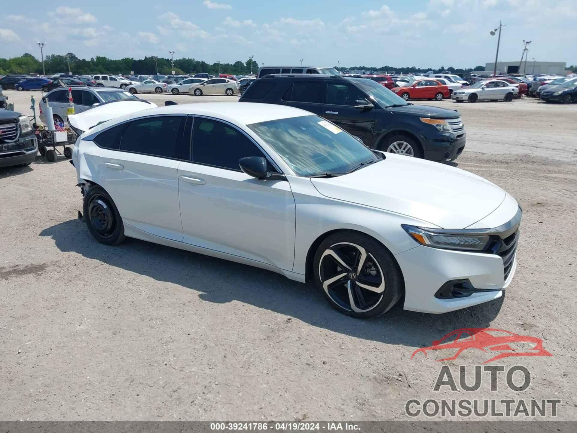 HONDA ACCORD 2021 - 1HGCV1F38MA097035
