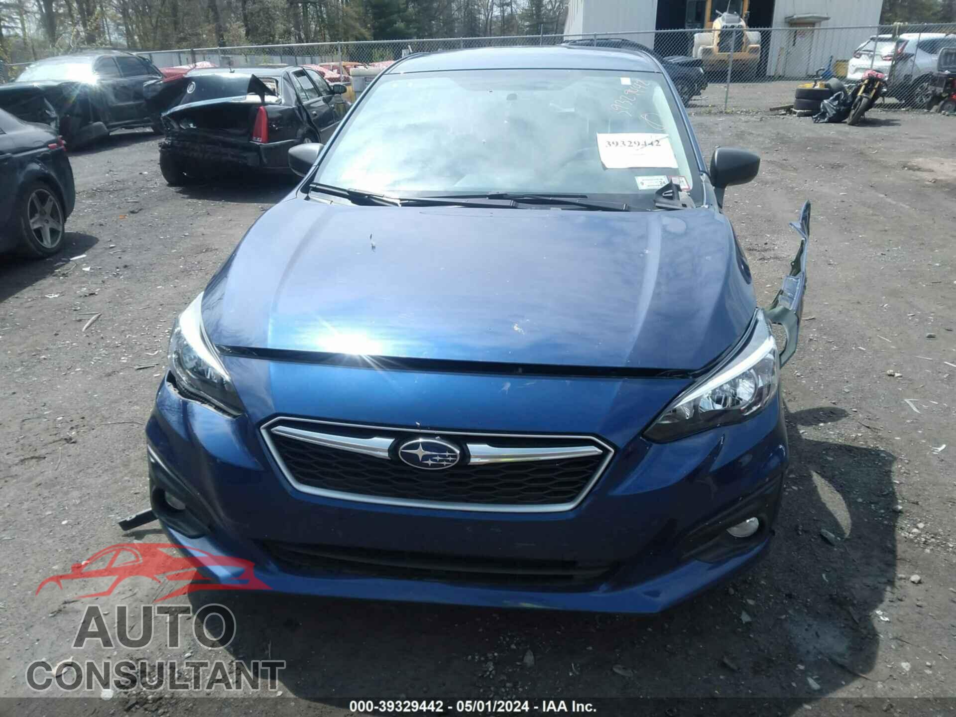 SUBARU IMPREZA 2017 - 4S3GTAA63H3726184