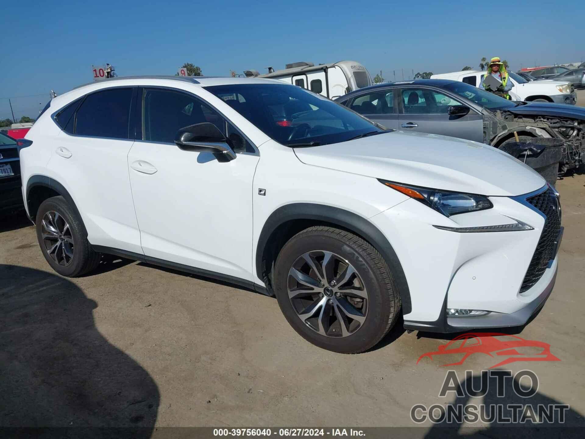 LEXUS NX 200T 2017 - JTJYARBZ4H2061221