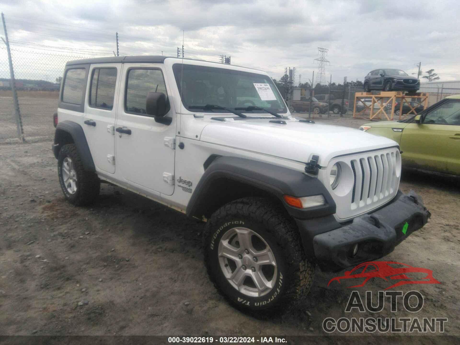 JEEP WRANGLER UNLIMITED 2018 - 1C4HJXDN4JW278929