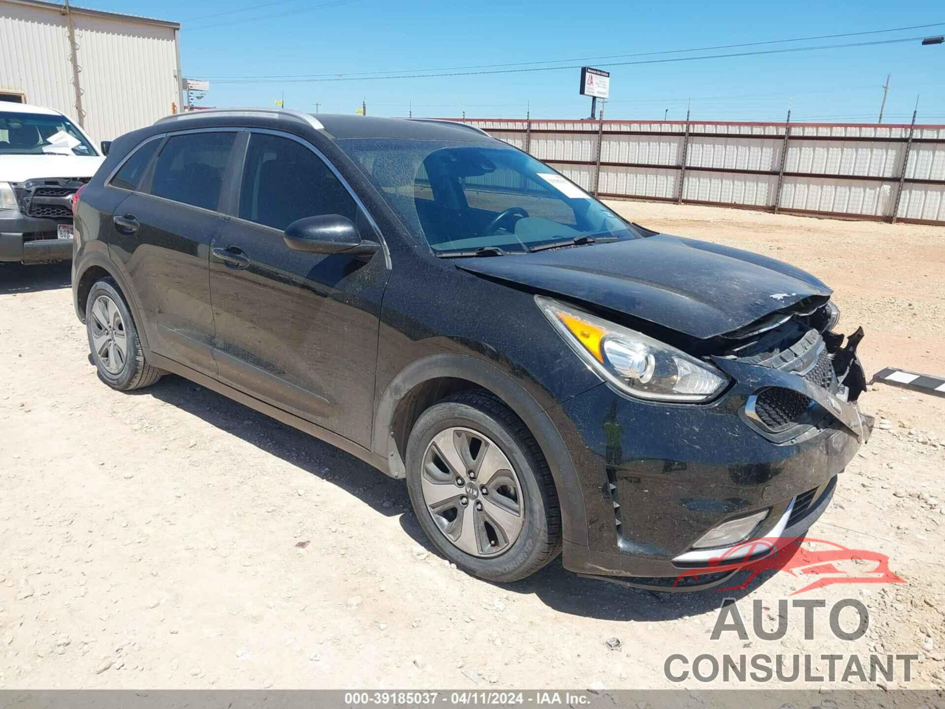 KIA NIRO 2018 - KNDCB3LC2J5204124