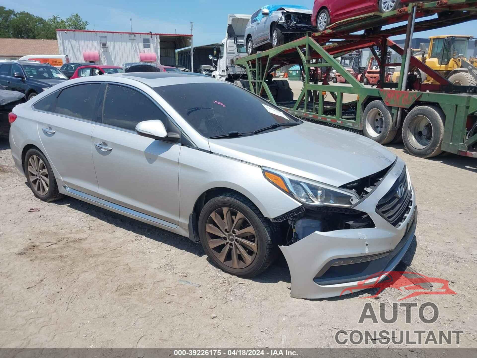 HYUNDAI SONATA 2017 - 5NPE34AF5HH558805
