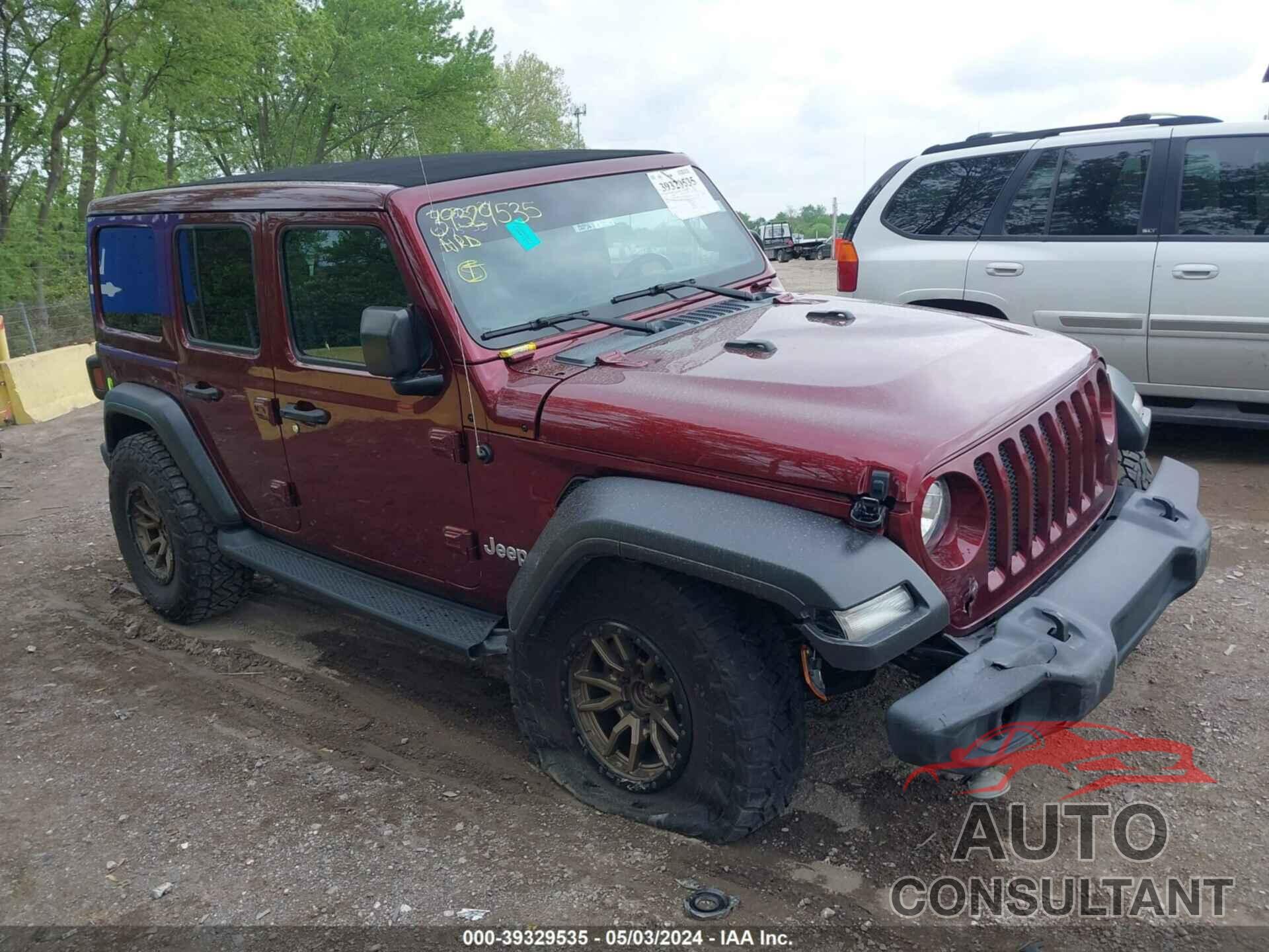 JEEP WRANGLER UNLIMITED 2021 - 1C4HJXDG4MW541975
