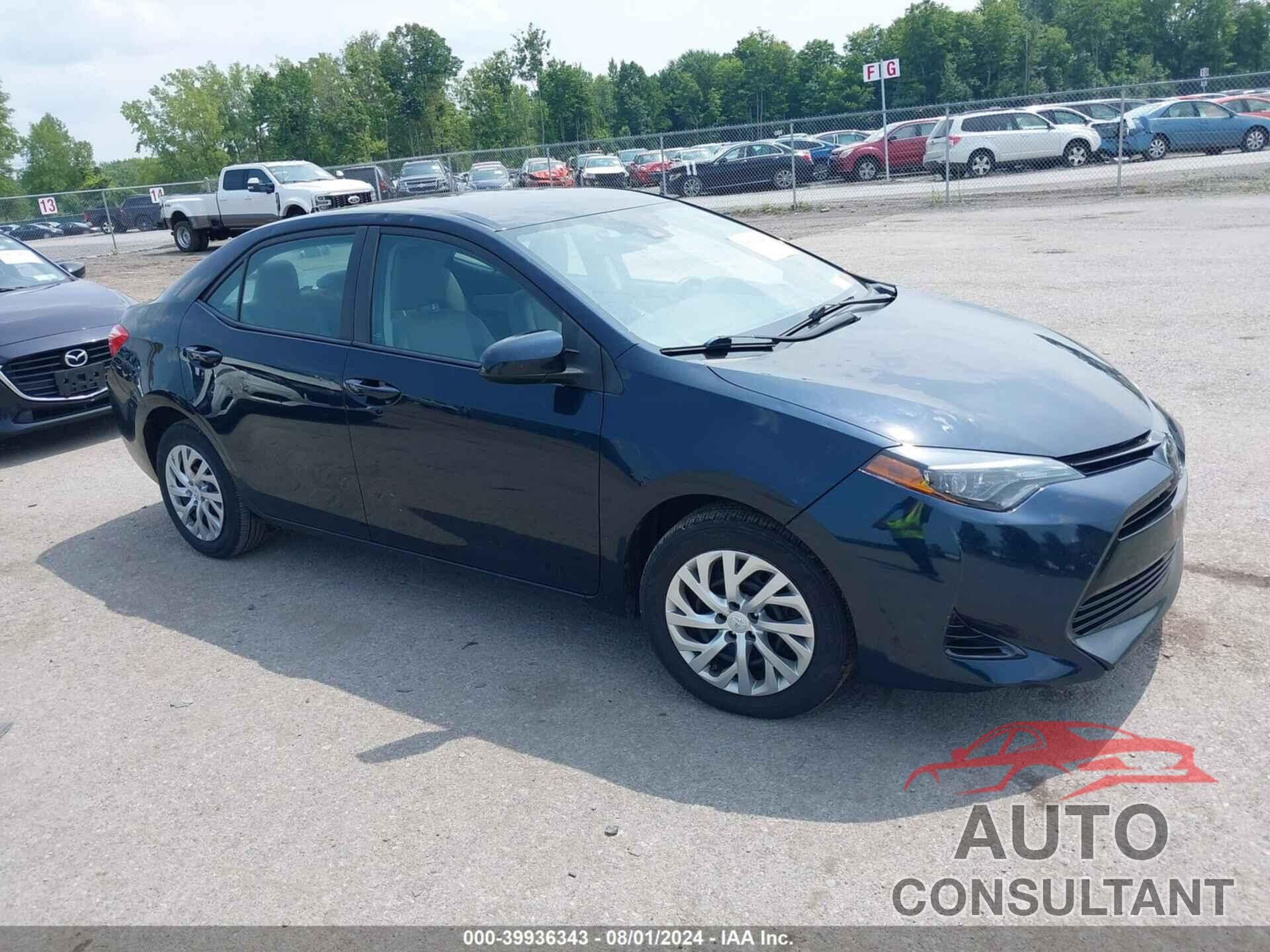 TOYOTA COROLLA 2018 - 2T1BURHE3JC964875