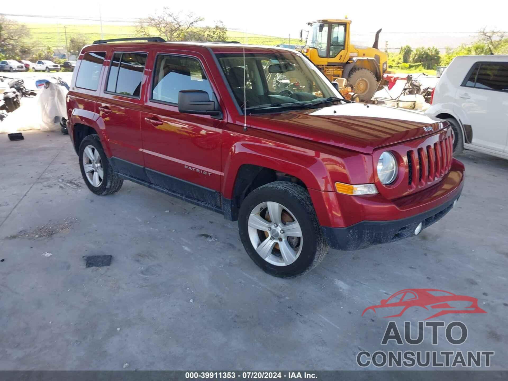 JEEP PATRIOT 2016 - 1C4NJRFB0GD672613