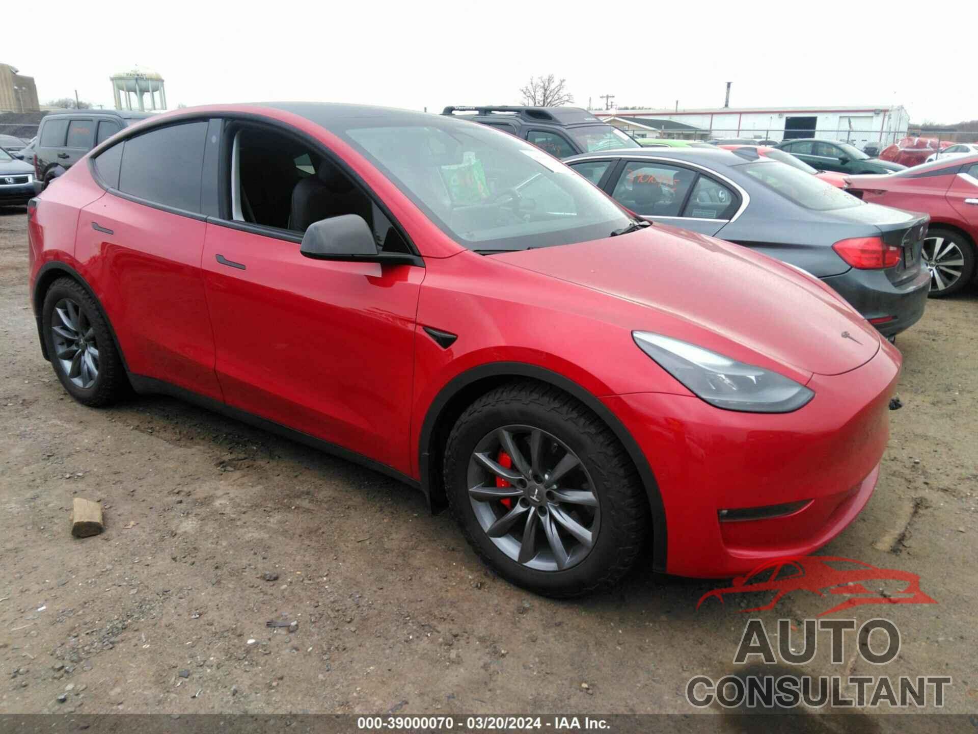 TESLA MODEL Y 2022 - 7SAYGDEF6NF372263