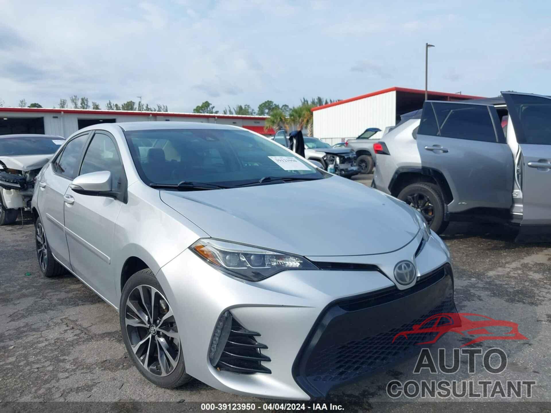 TOYOTA COROLLA 2017 - 2T1BURHE2HC939167