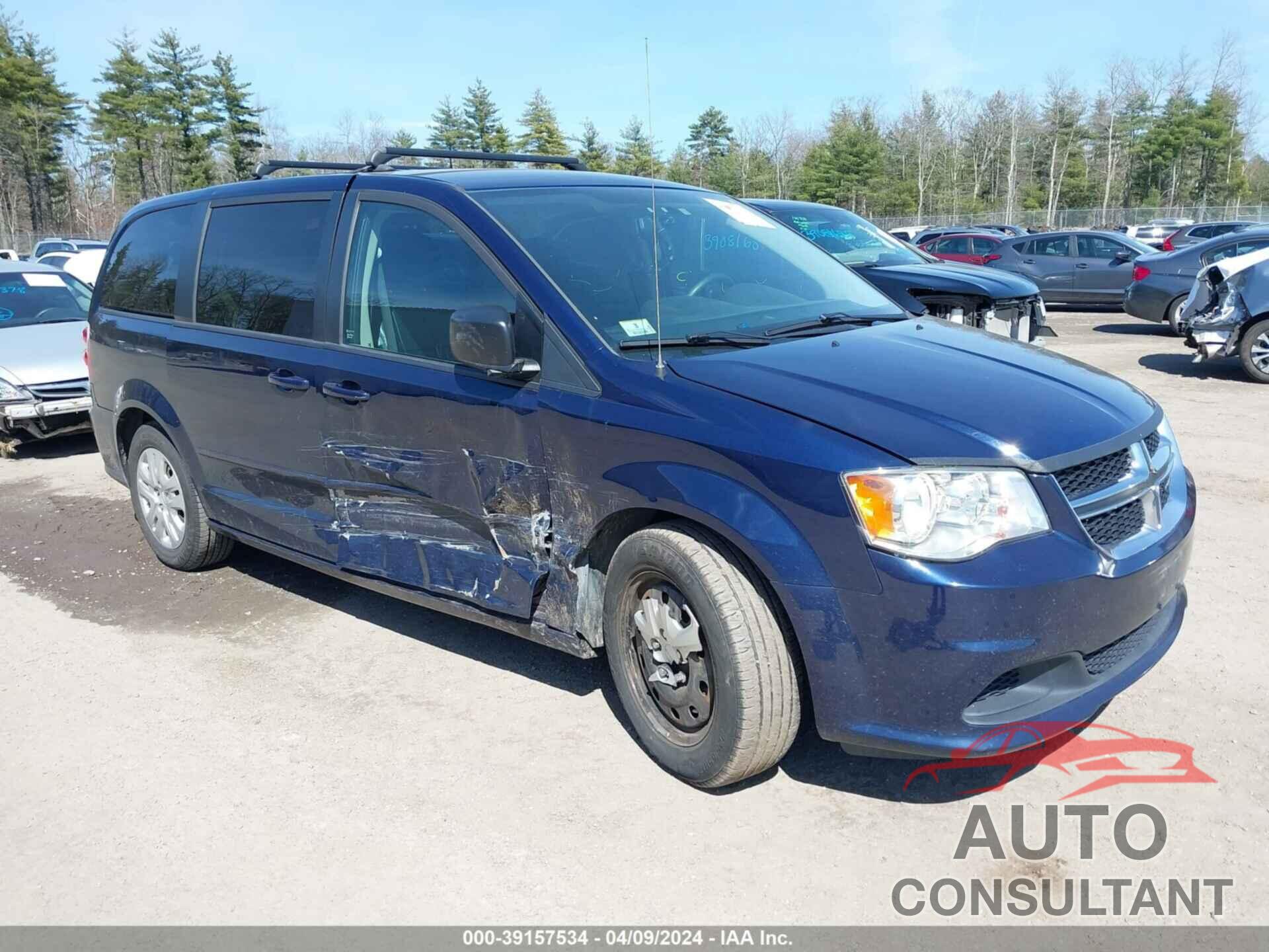 DODGE GRAND CARAVAN 2016 - 2C4RDGBGXGR144542