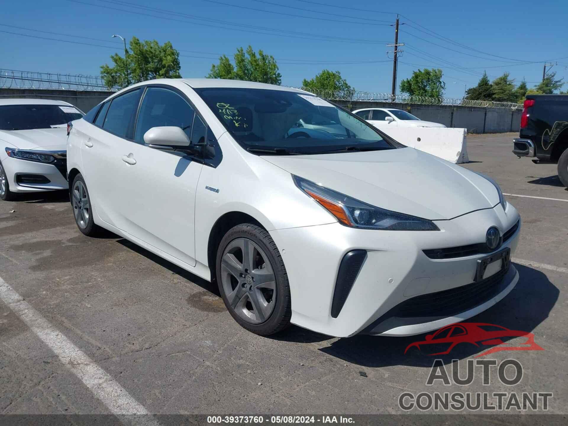 TOYOTA PRIUS 2019 - JTDKARFU5K3085231