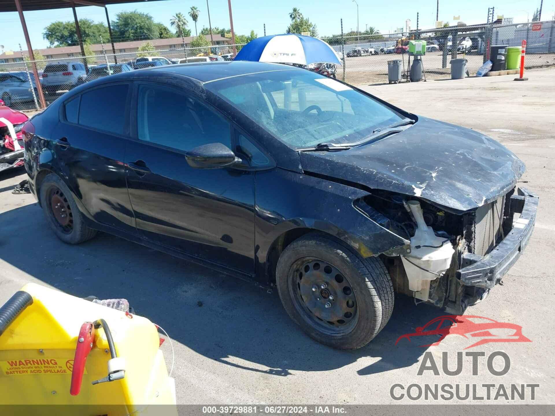 KIA FORTE 2018 - 3KPFK4A72JE184308