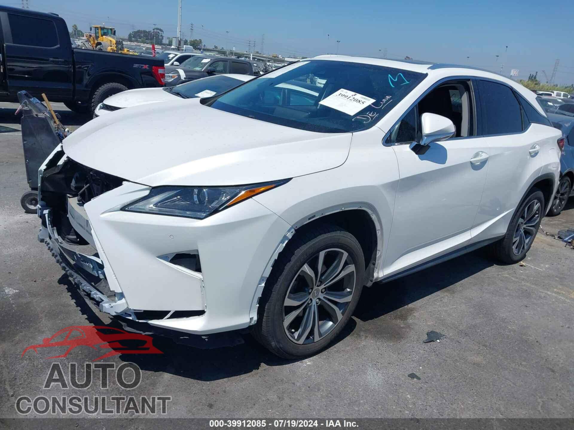 LEXUS RX 350 2016 - 2T2BZMCA7GC019019