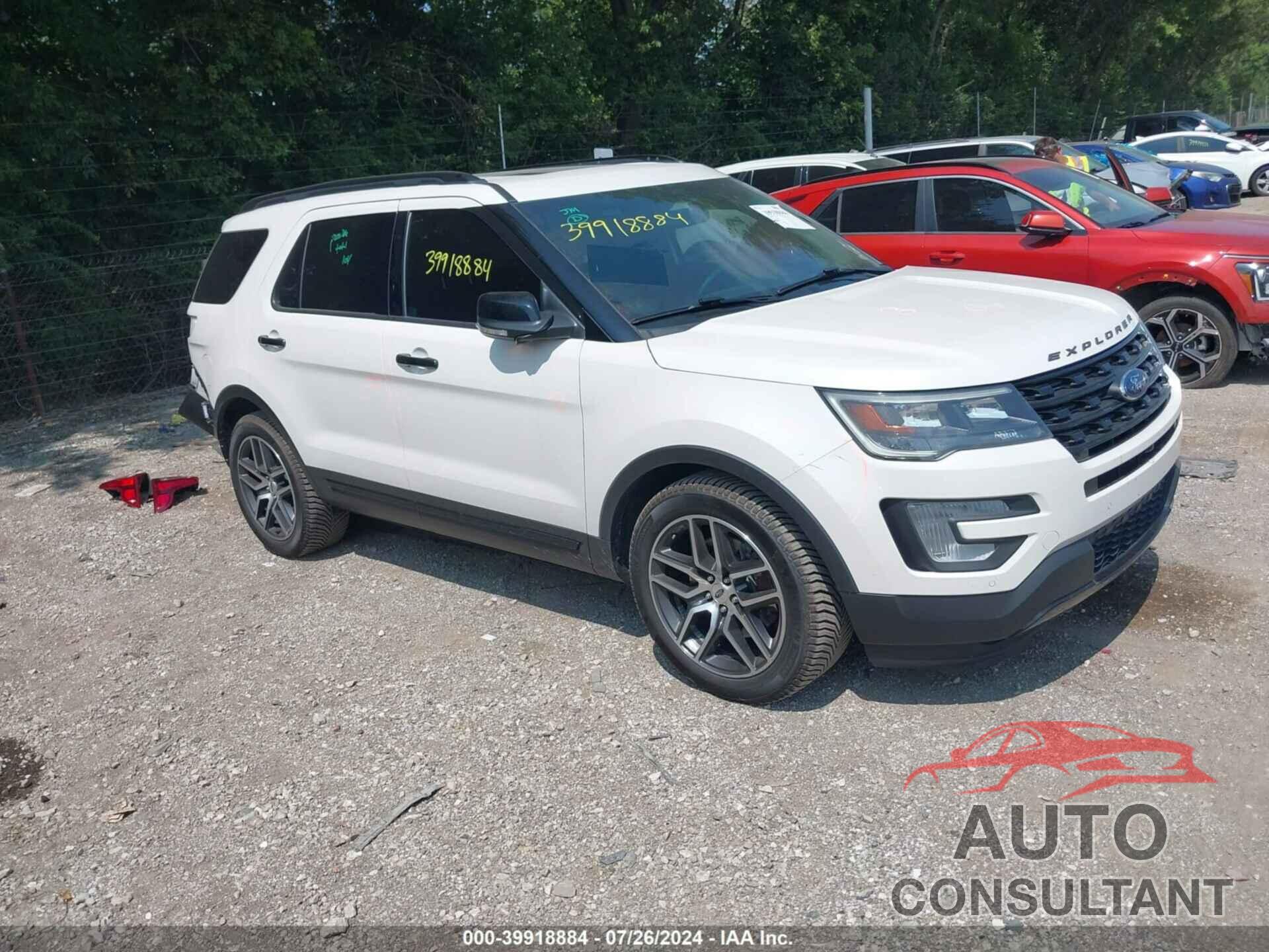 FORD EXPLORER 2017 - 1FM5K8GT7HGA67823