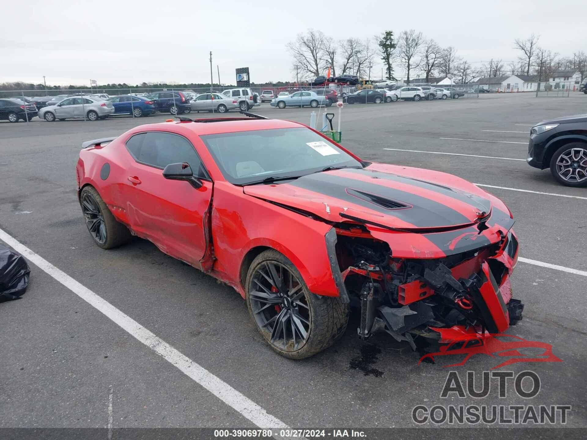 CHEVROLET CAMARO 2016 - 1G1FH1R73G0139227