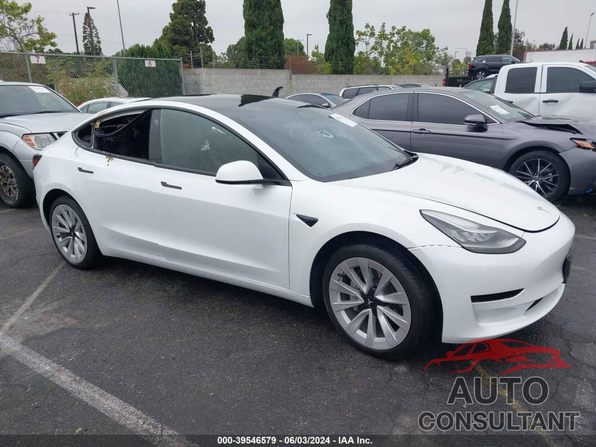 TESLA MODEL 3 2022 - 5YJ3E1EB3NF297725