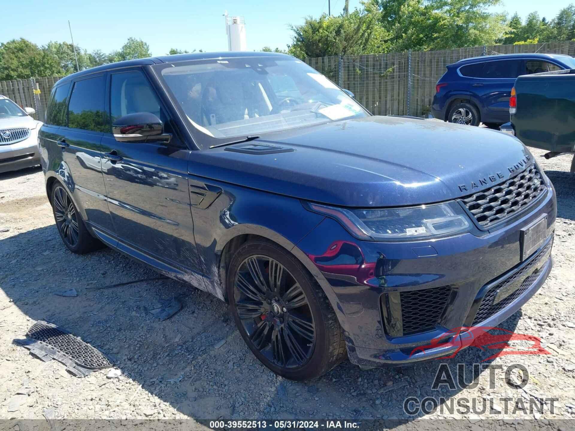 LAND ROVER RANGE ROVER SPORT 2019 - SALWR2RE9KA854274