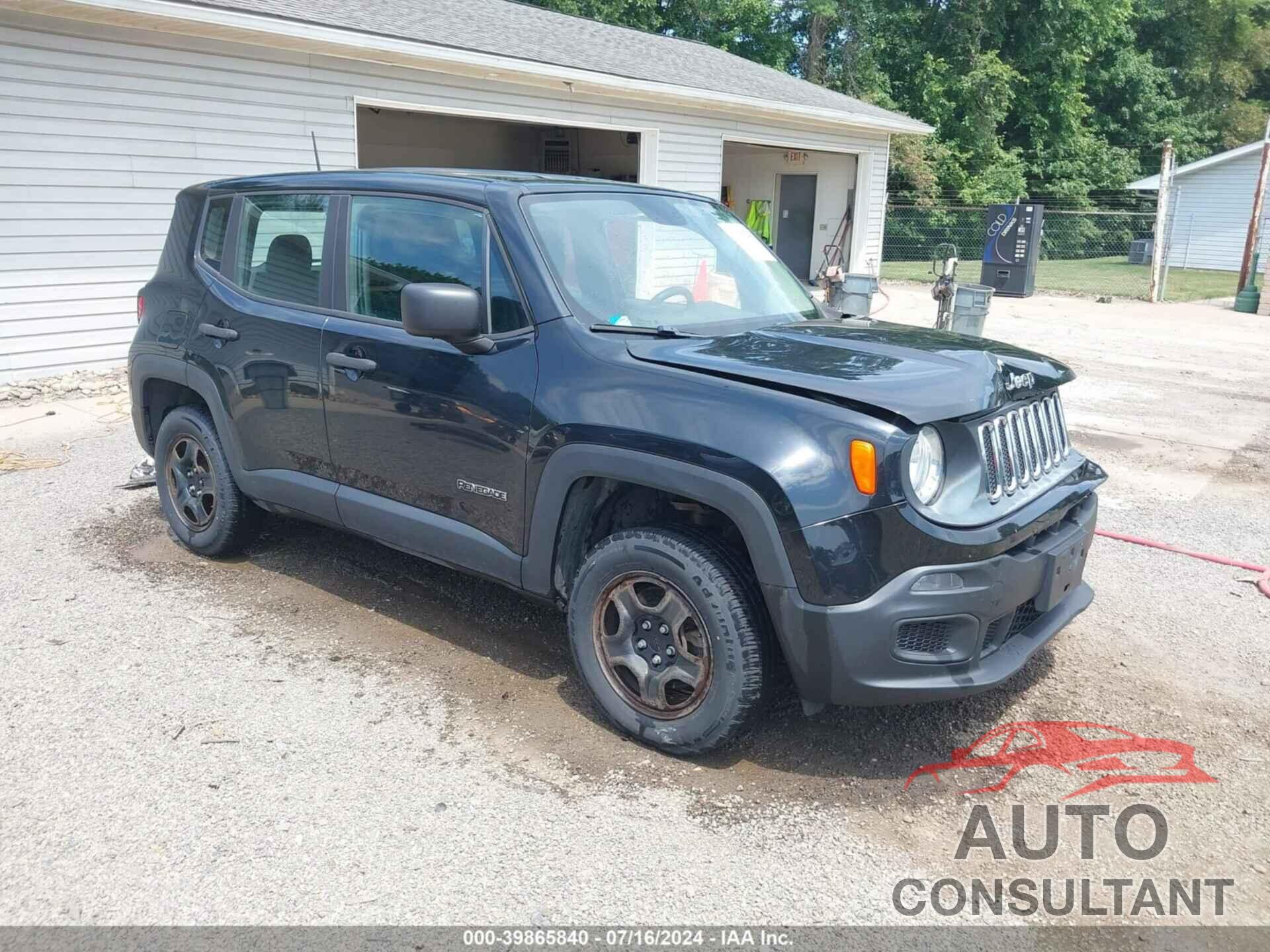 JEEP RENEGADE 2016 - ZACCJBAW0GPD81345