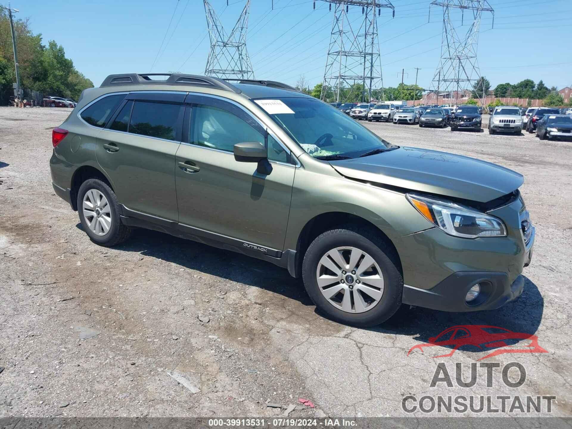 SUBARU OUTBACK 2016 - 4S4BSACC9G3360094