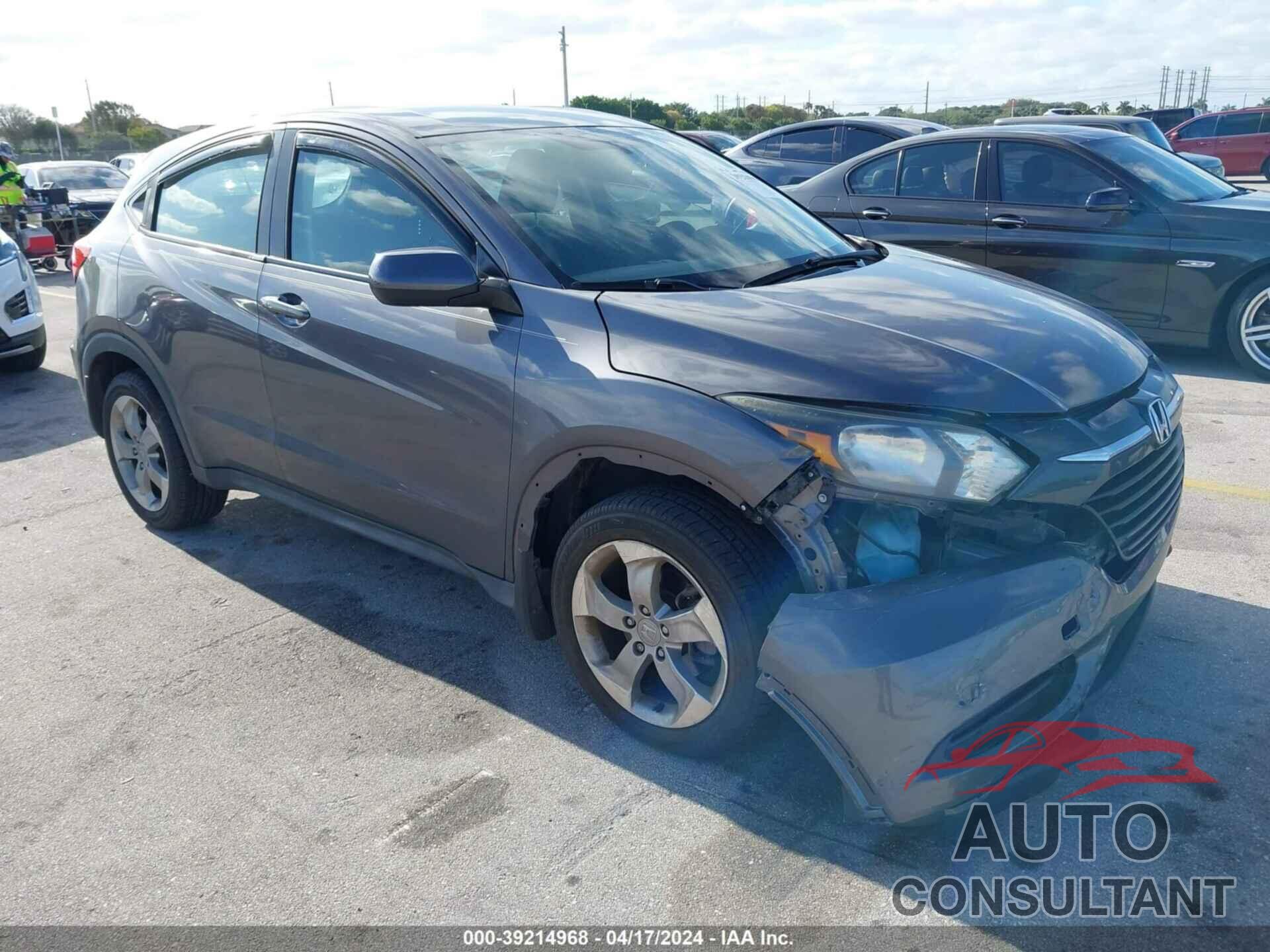HONDA HR-V 2018 - 3CZRU5H36JM722105