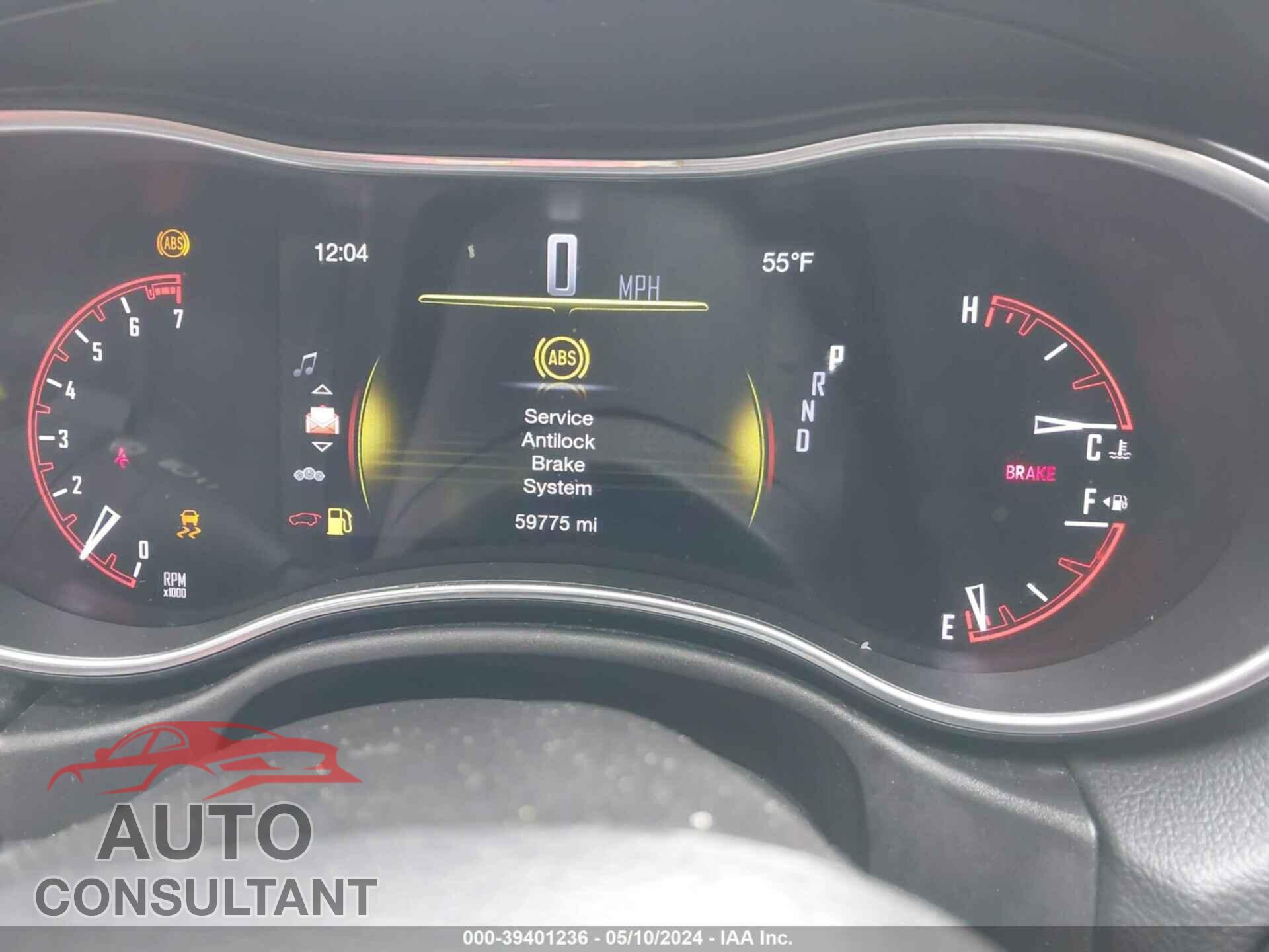 DODGE DURANGO 2019 - 1C4RDJAG4KC534200