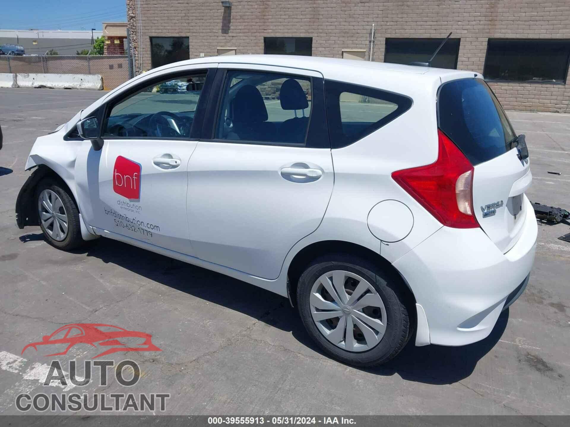 NISSAN VERSA NOTE 2017 - 3N1CE2CP3HL379144