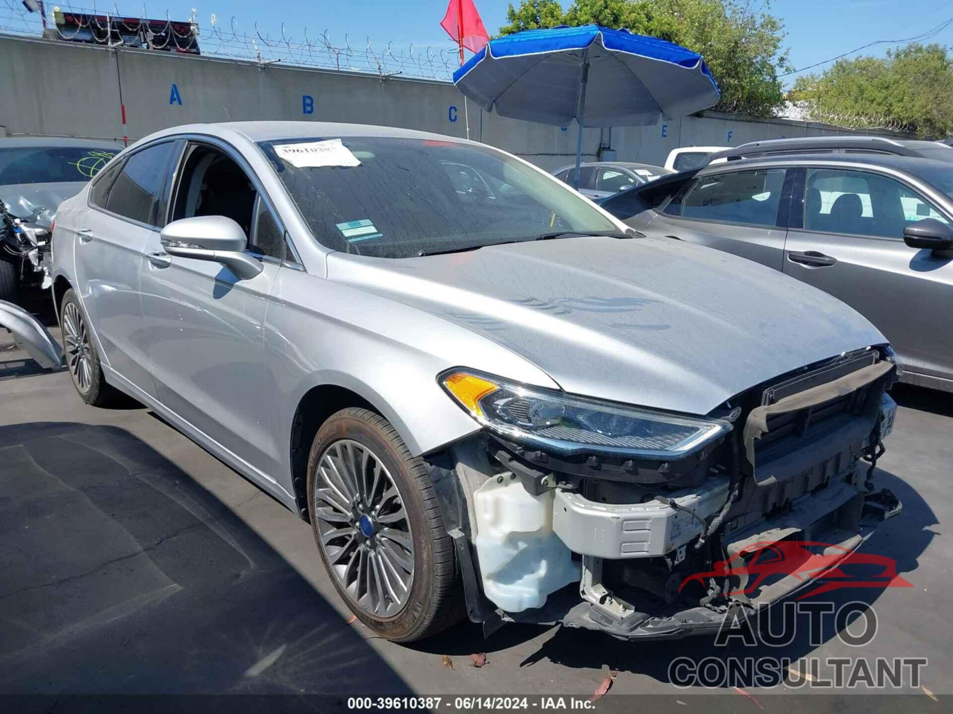 FORD FUSION 2017 - 3FA6P0H99HR207173