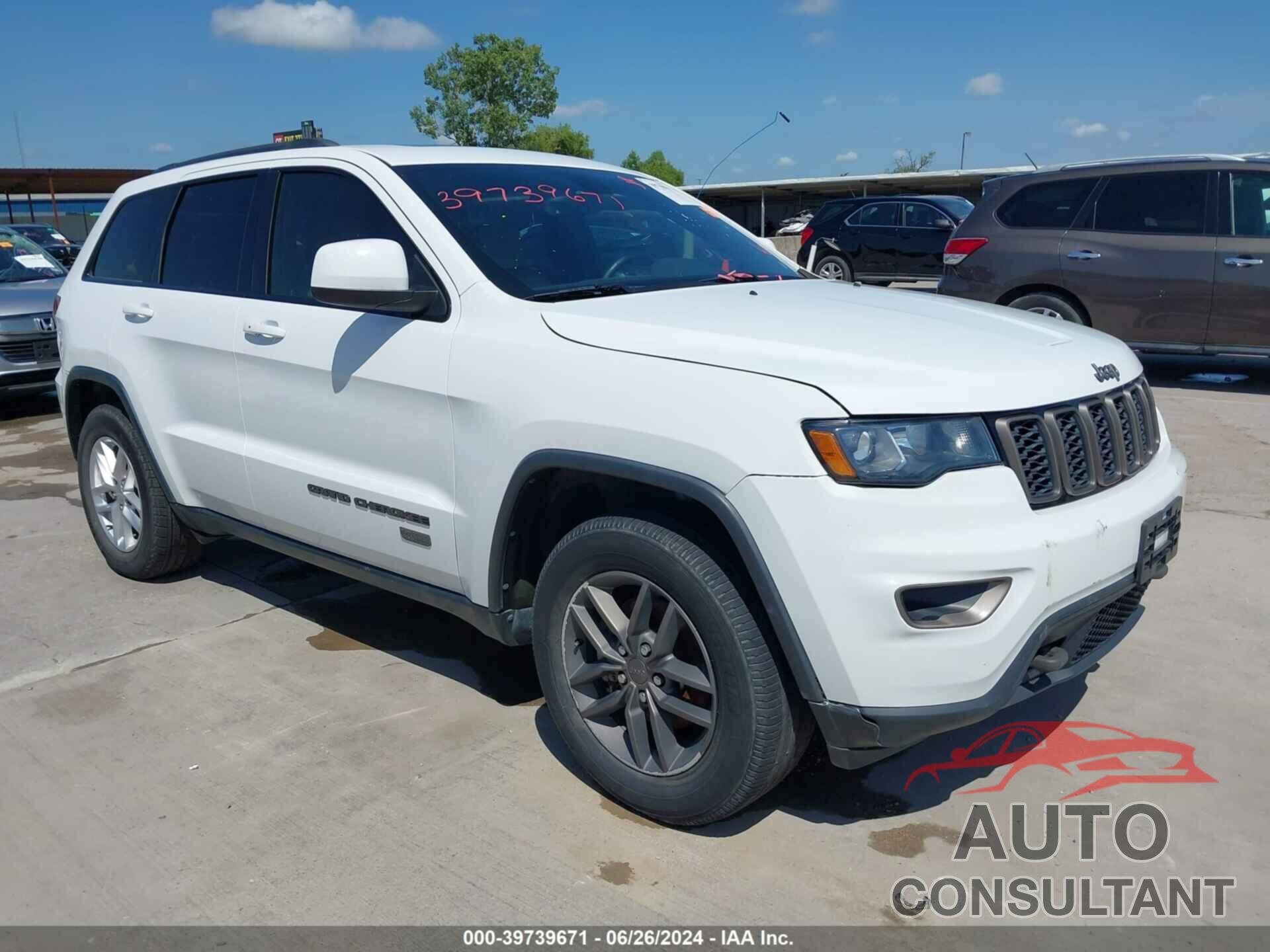 JEEP GRAND CHEROKEE 2017 - 1C4RJEAG9HC614956