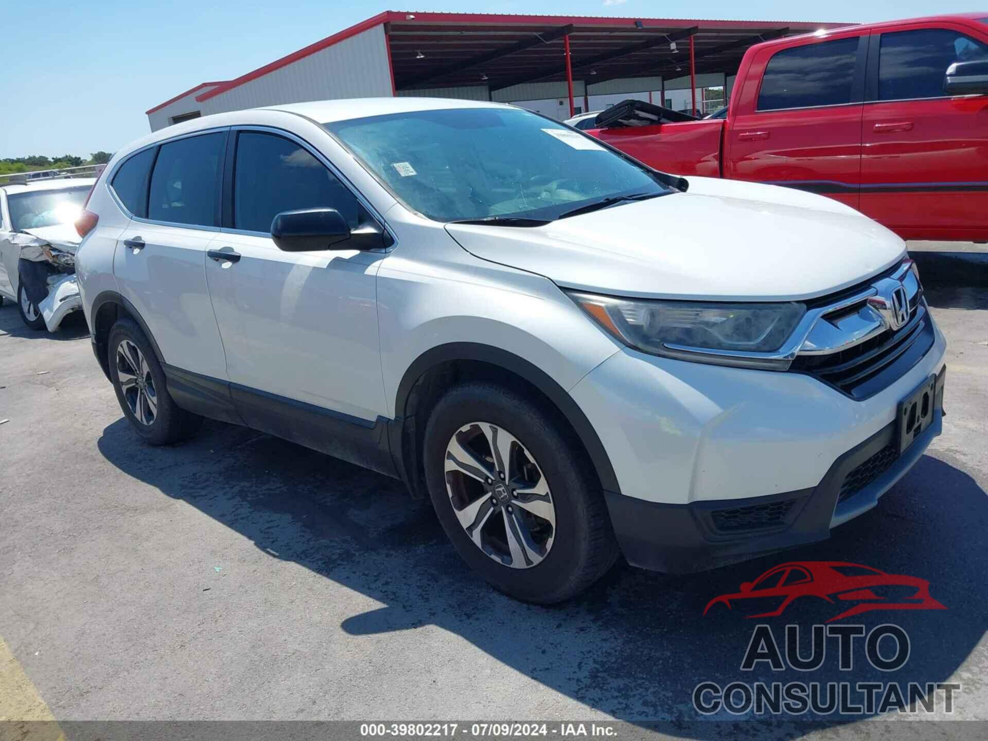 HONDA CR-V 2018 - 5J6RW5H38JL000341