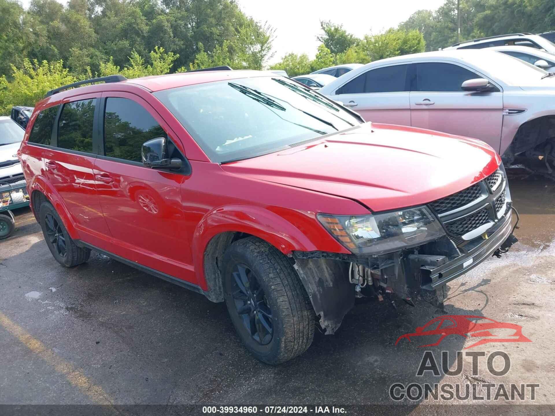 DODGE JOURNEY 2019 - 3C4PDCBB2KT857283