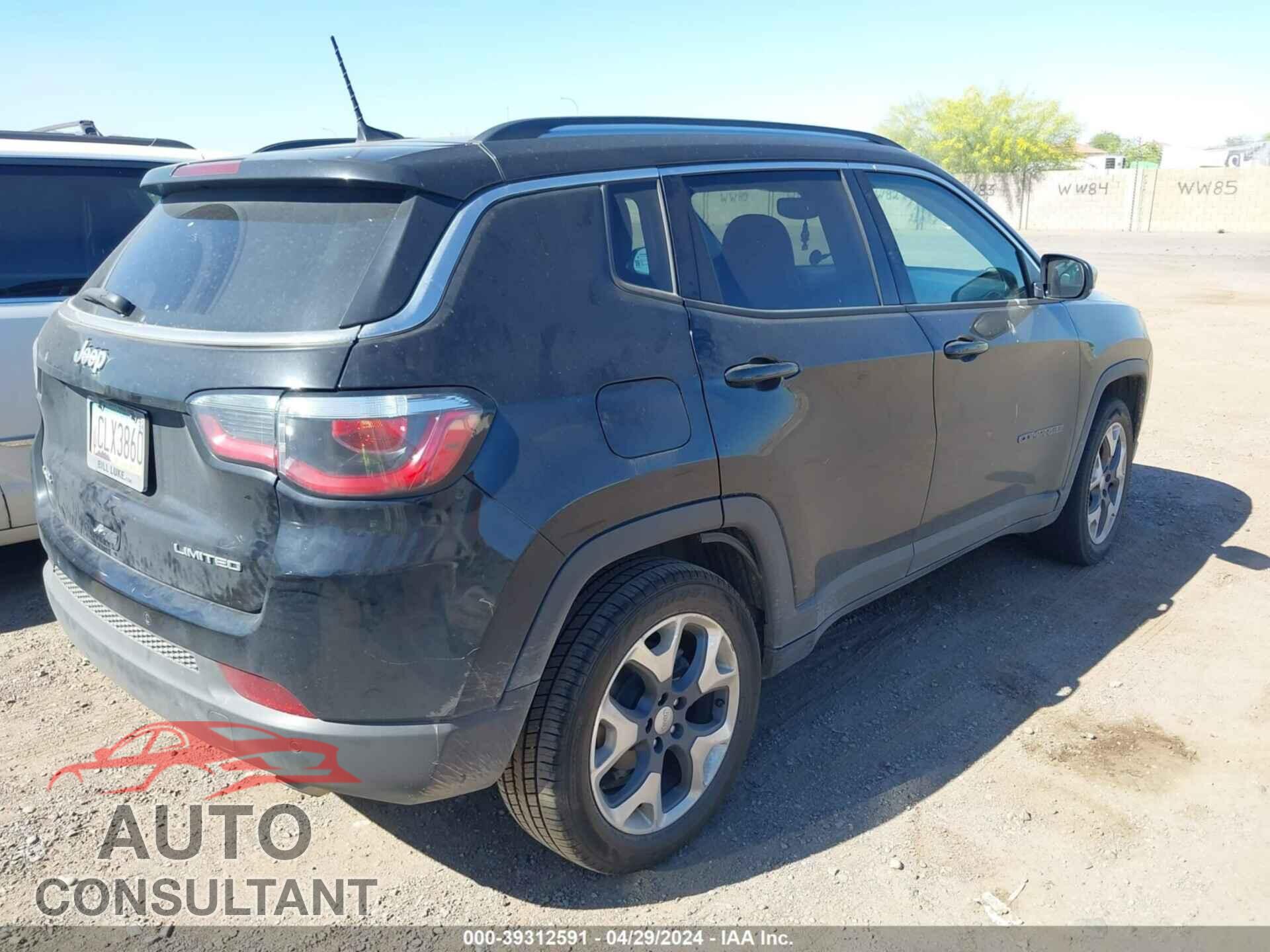 JEEP COMPASS 2018 - 3C4NJDCB8JT332361