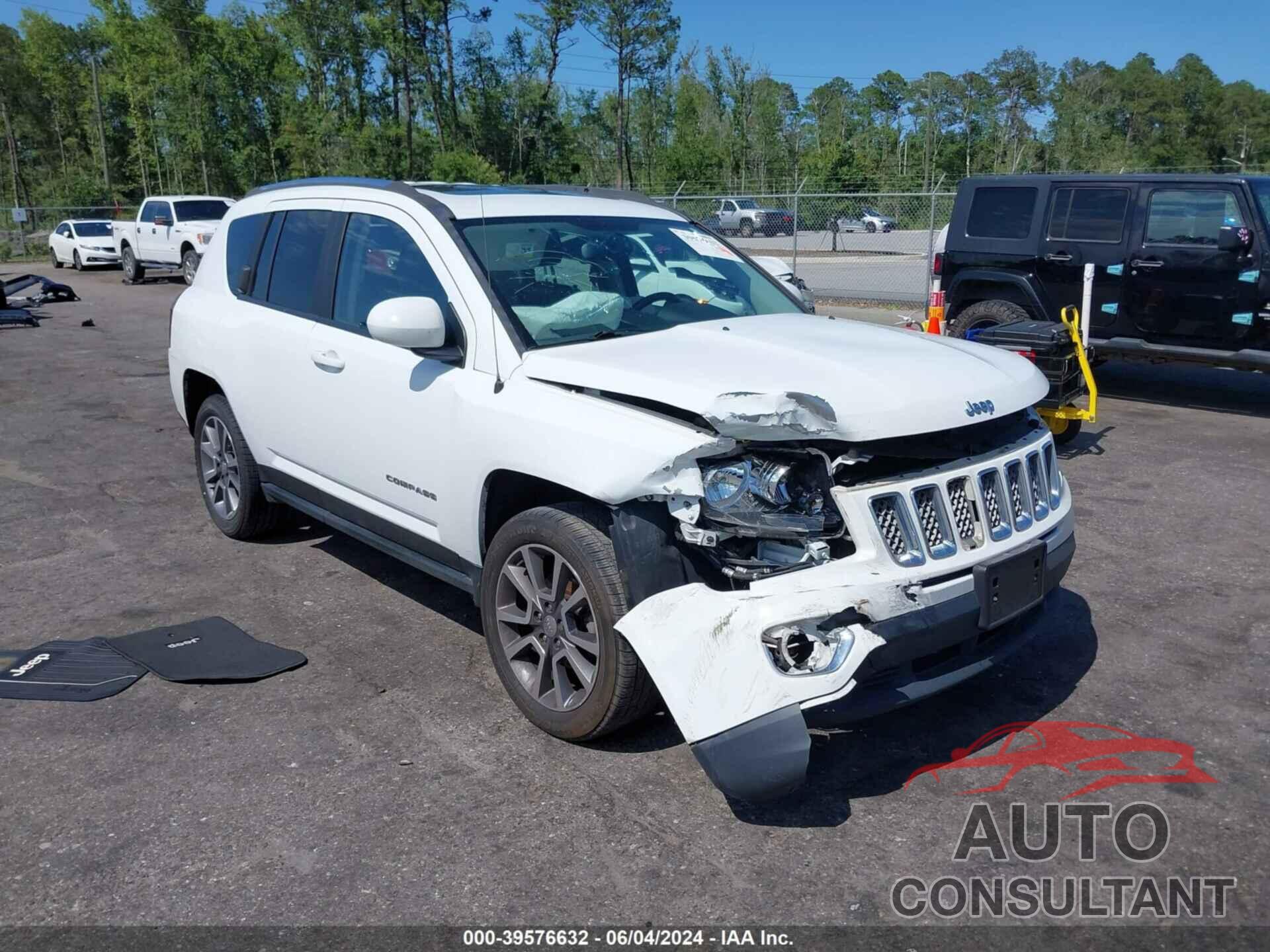 JEEP COMPASS 2017 - 1C4NJCEA6HD131251