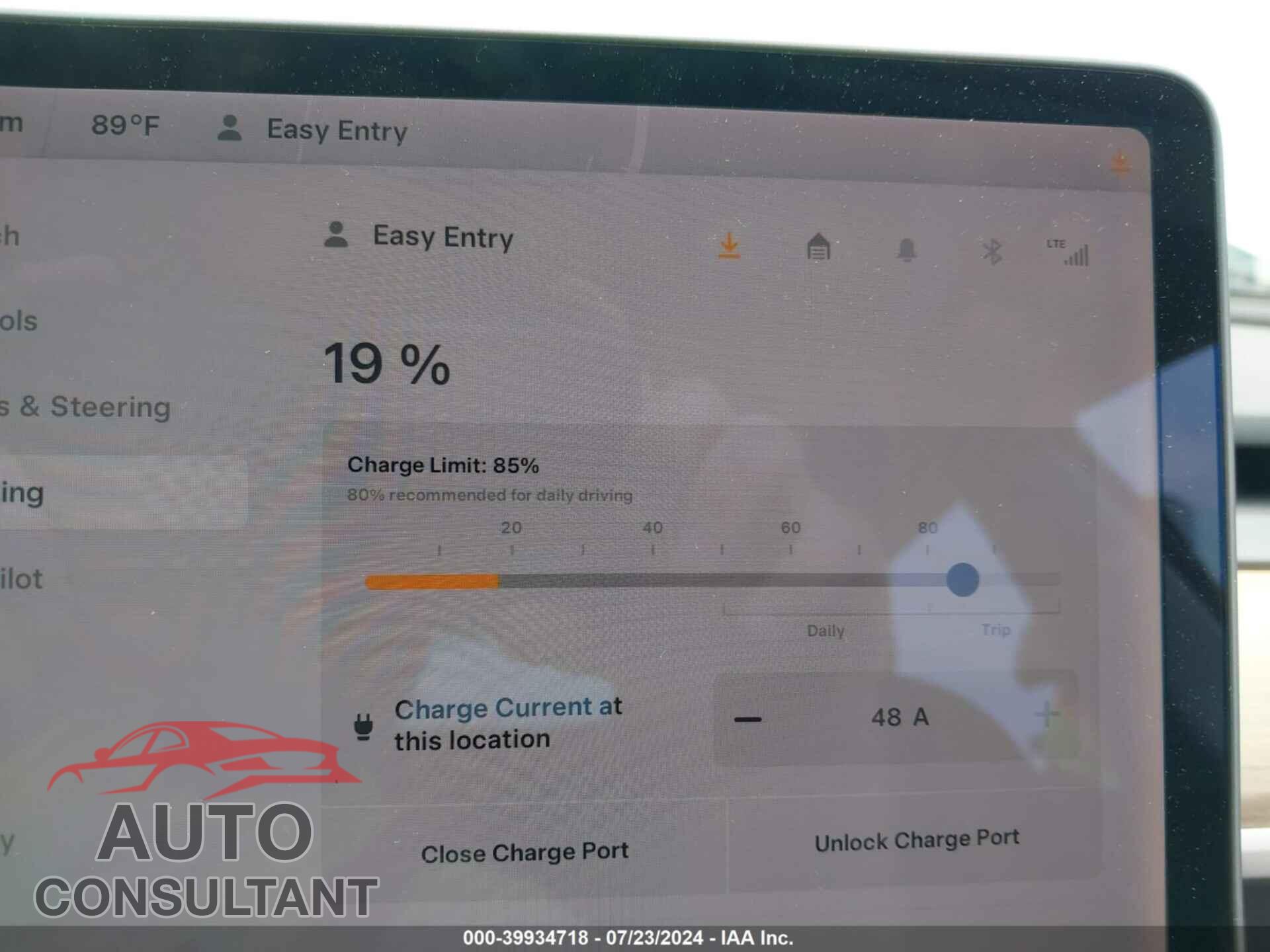 TESLA MODEL 3 2019 - 5YJ3E1EB7KF418381
