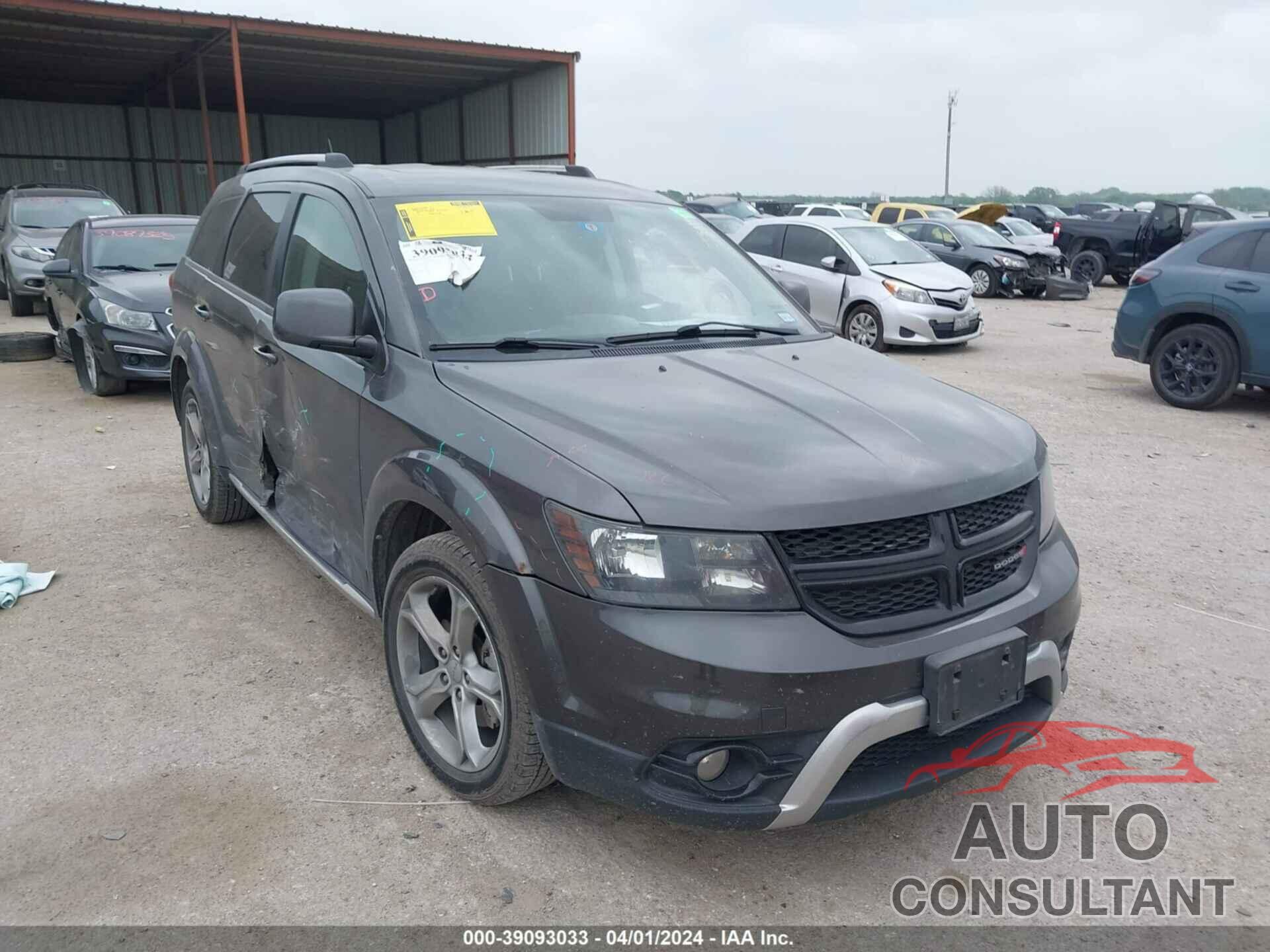 DODGE JOURNEY 2017 - 3C4PDCGG8HT613604