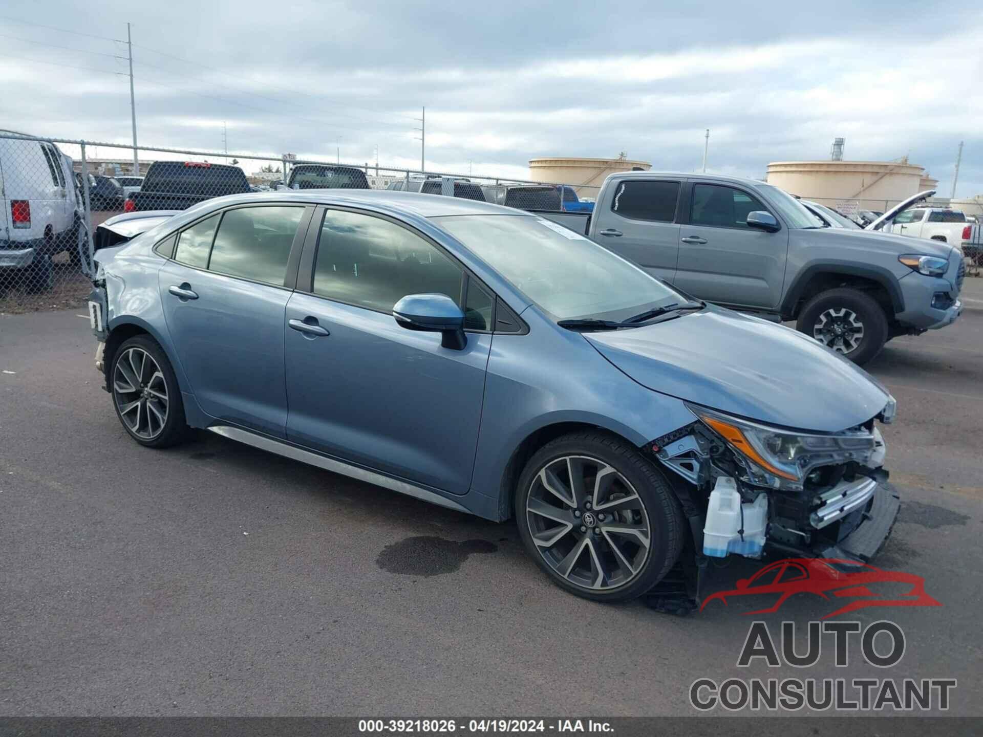 TOYOTA COROLLA 2022 - JTDS4MCE4N3510420