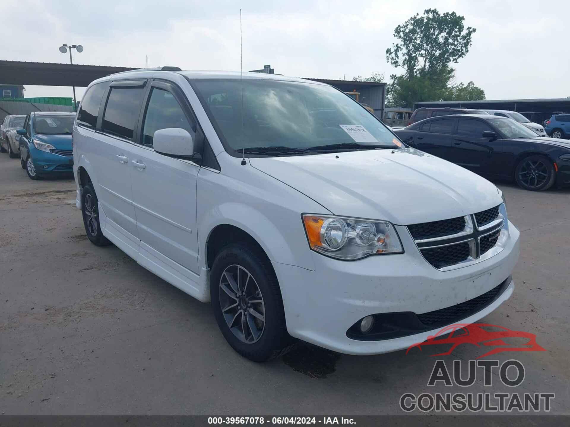 DODGE GRAND CARAVAN 2017 - 2C4RDGCG4HR848686