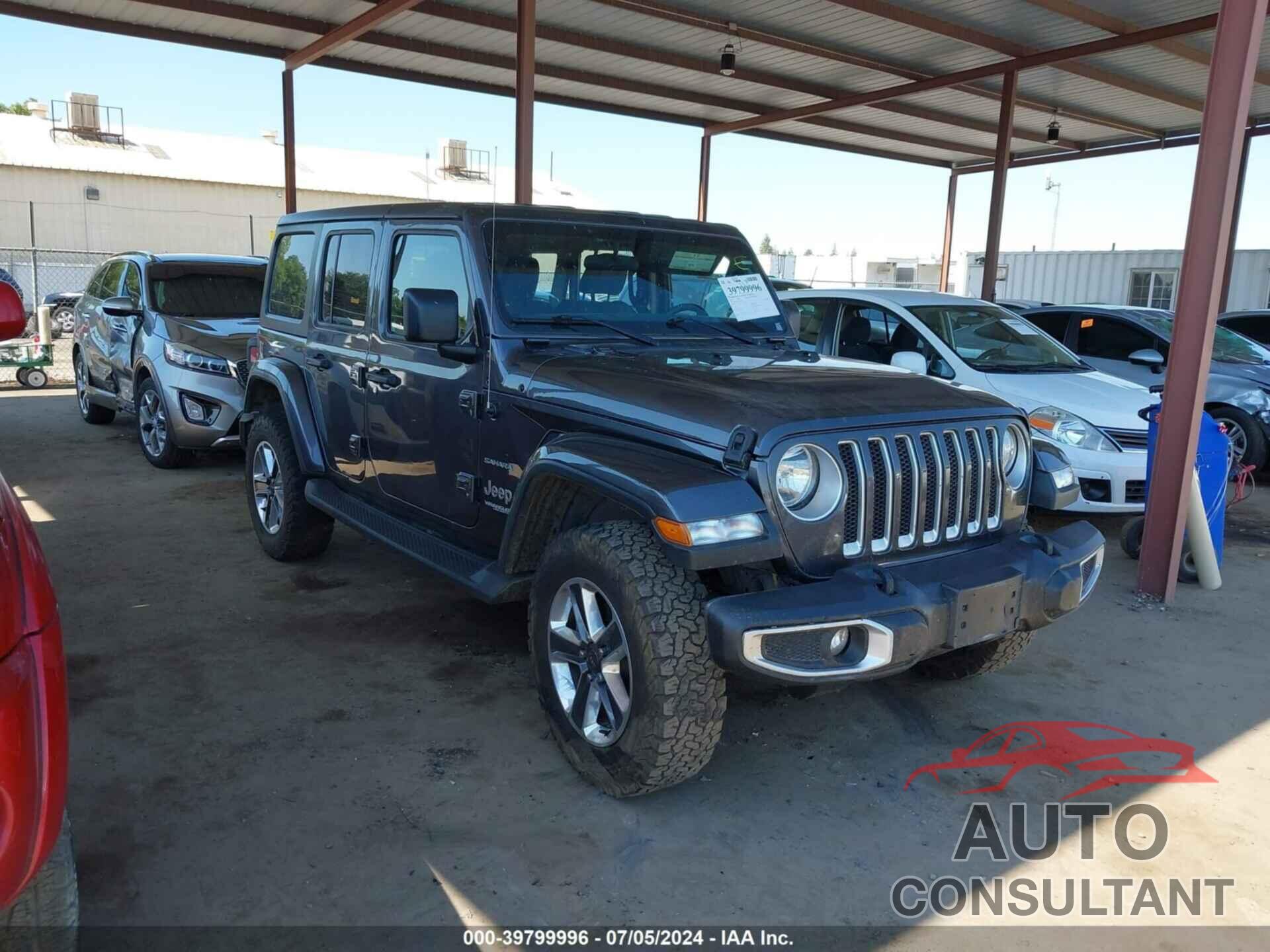 JEEP WRANGLER UNLIMITED 2018 - 1C4HJXEN8JW246077
